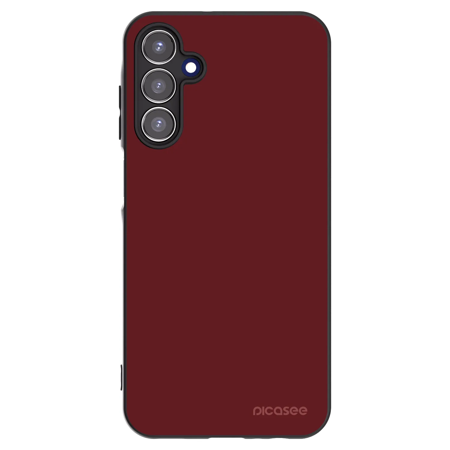 Picasee silikonový černý obal pro Samsung Galaxy A15 A155F 4G - Red Bliss