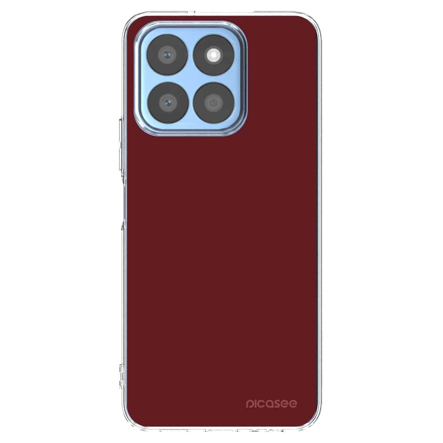 Picasee silikonový průhledný obal pro Honor X8b - Red Bliss