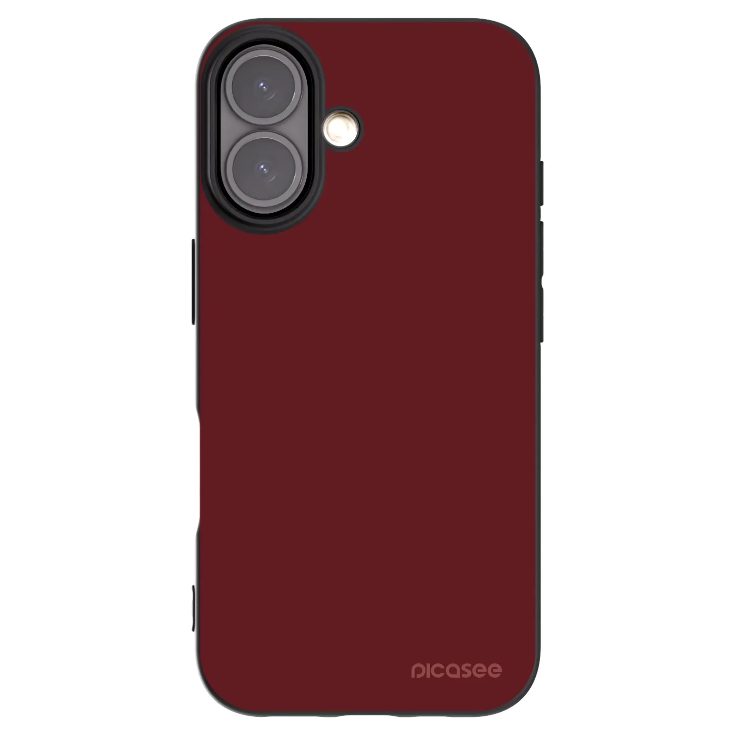 Picasee silikonový černý obal pro Apple iPhone 16 - Red Bliss