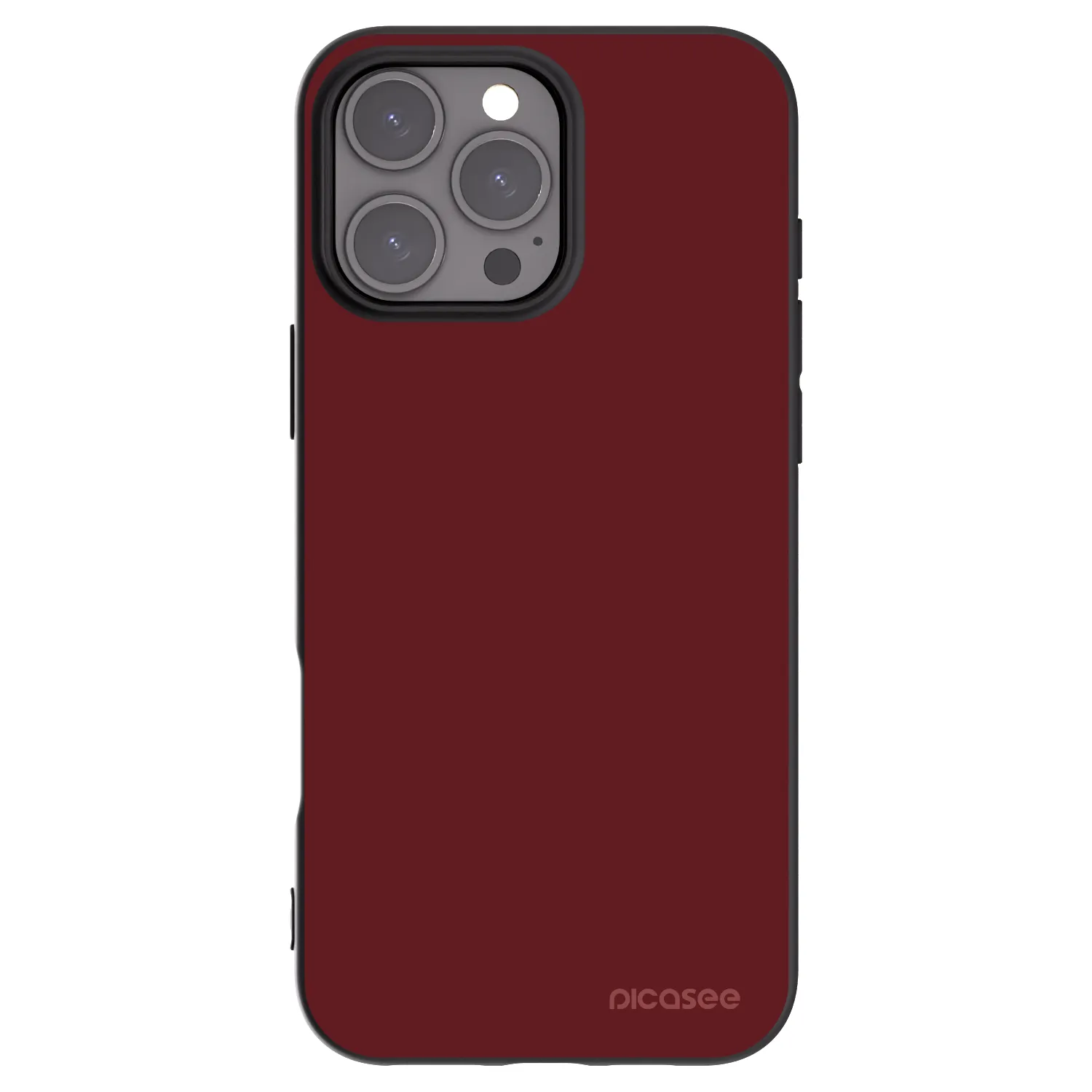 Picasee silikonový černý obal pro Apple iPhone 16 Pro Max - Red Bliss