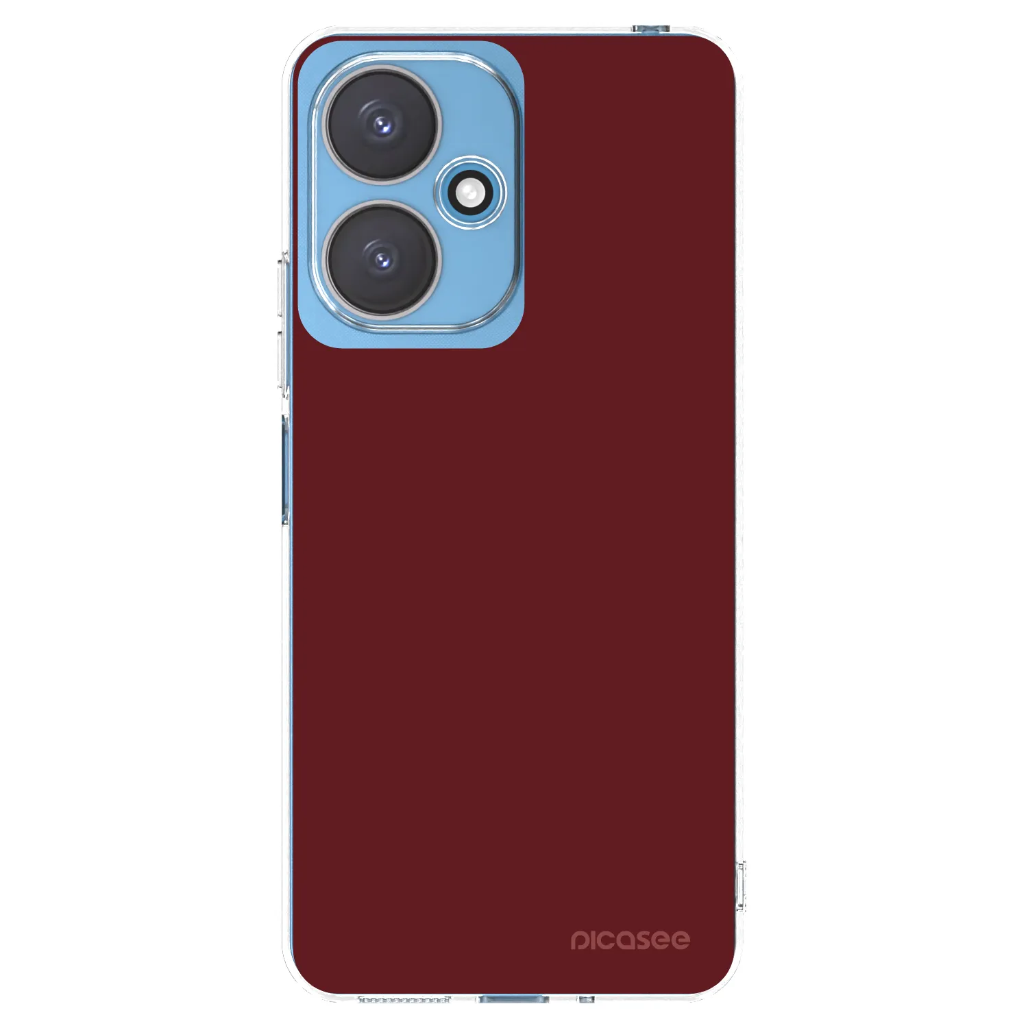 Picasee silikonový průhledný obal pro Xiaomi Redmi 13C 5G - Red Bliss