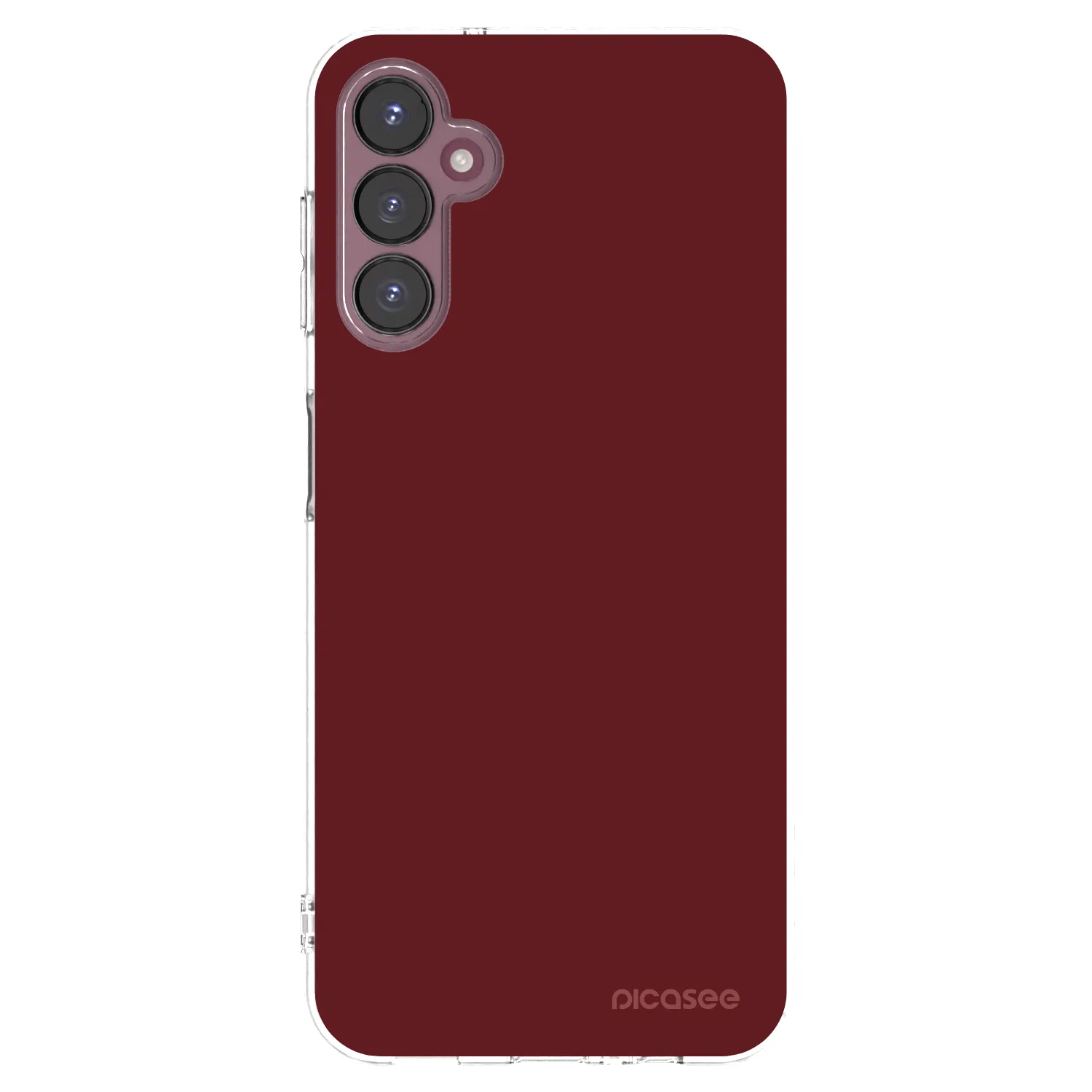 Picasee silikonový průhledný obal pro Samsung Galaxy A05s A057G - Red Bliss