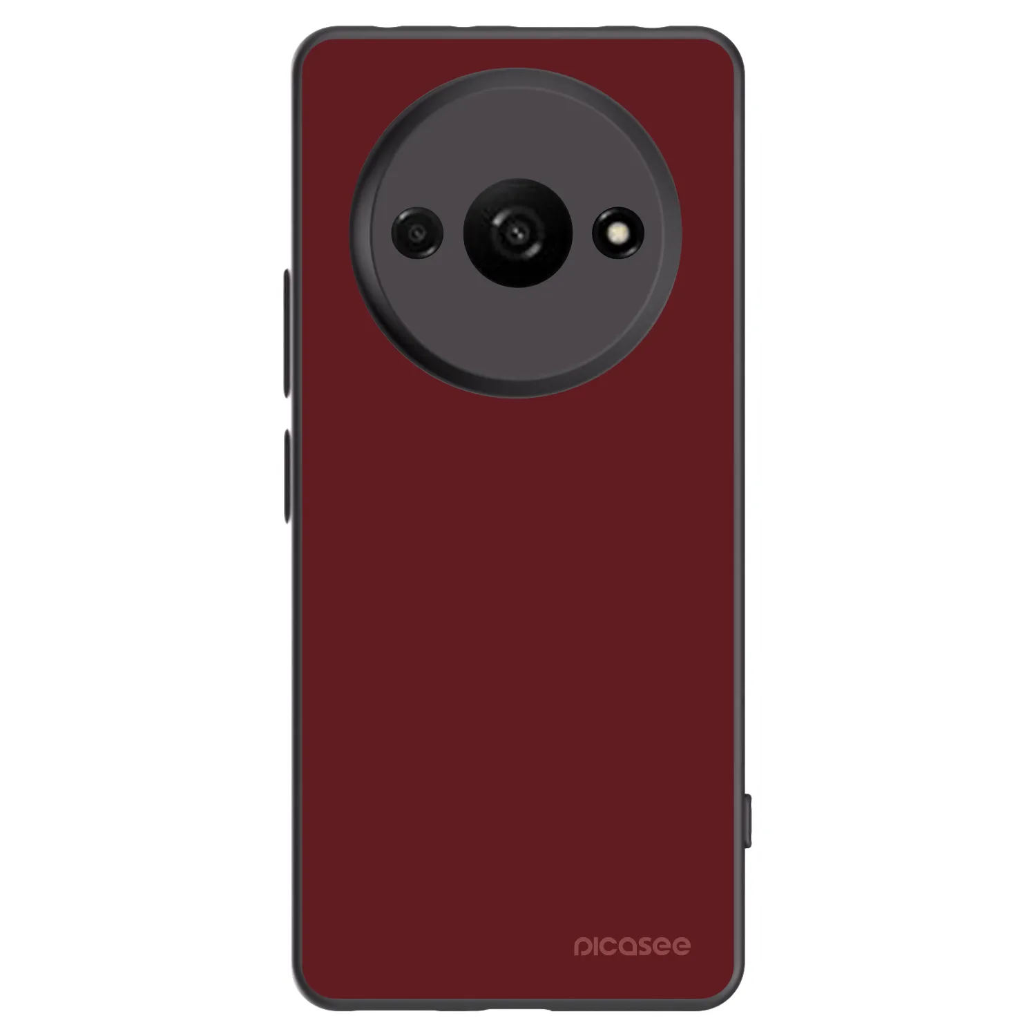 Picasee silikonový černý obal pro Xiaomi Redmi A3 - Red Bliss