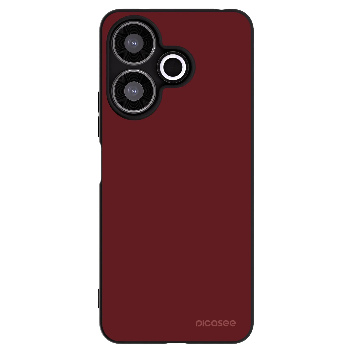 Picasee silikonový černý obal pro Xiaomi Redmi 13 4G - Red Bliss