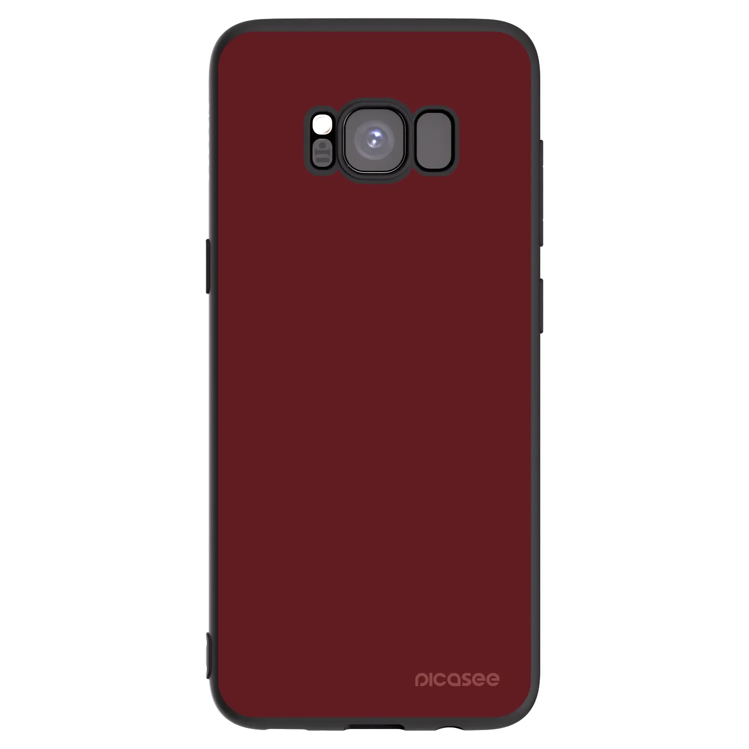 Picasee silikonový černý obal pro Samsung Galaxy S8 G950F - Red Bliss