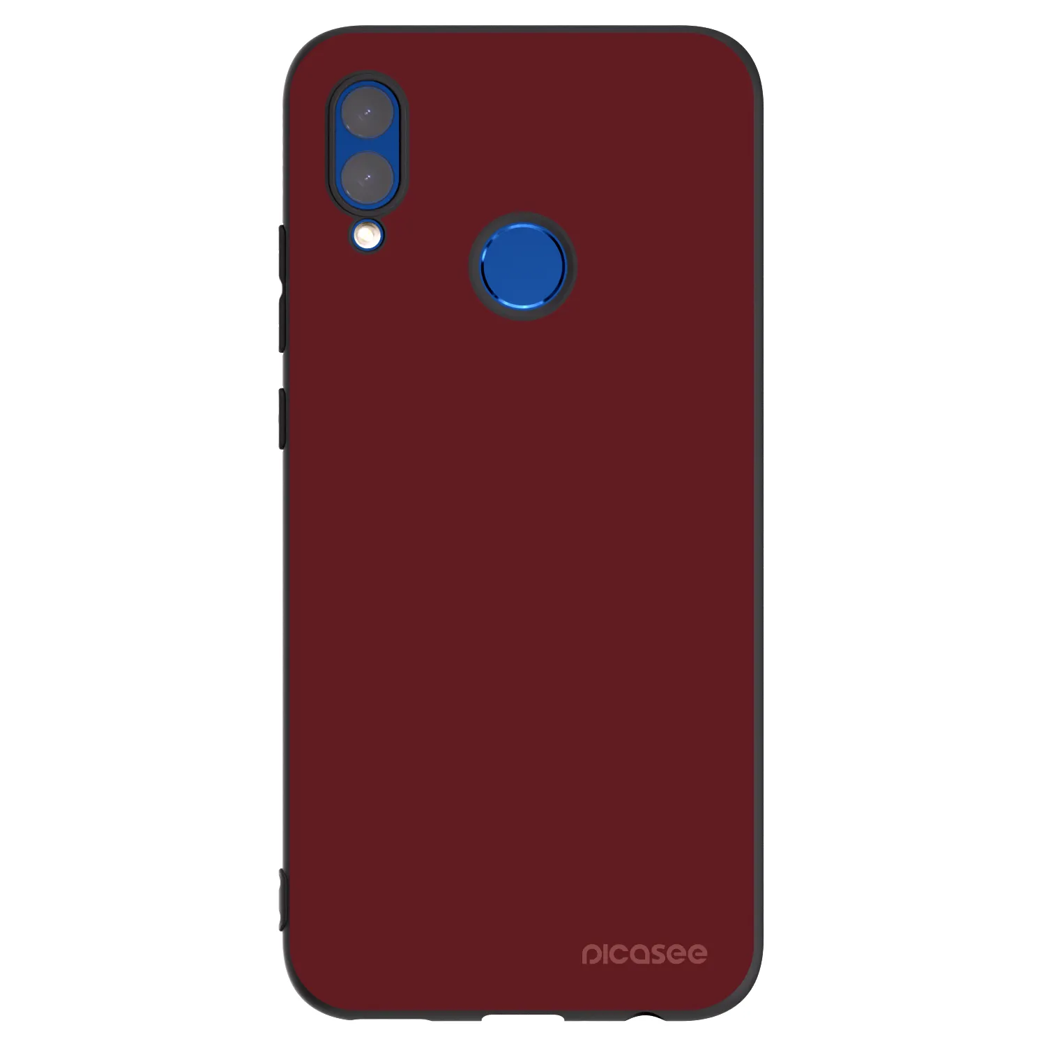 Picasee silikonový černý obal pro Huawei P Smart 2019 - Red Bliss