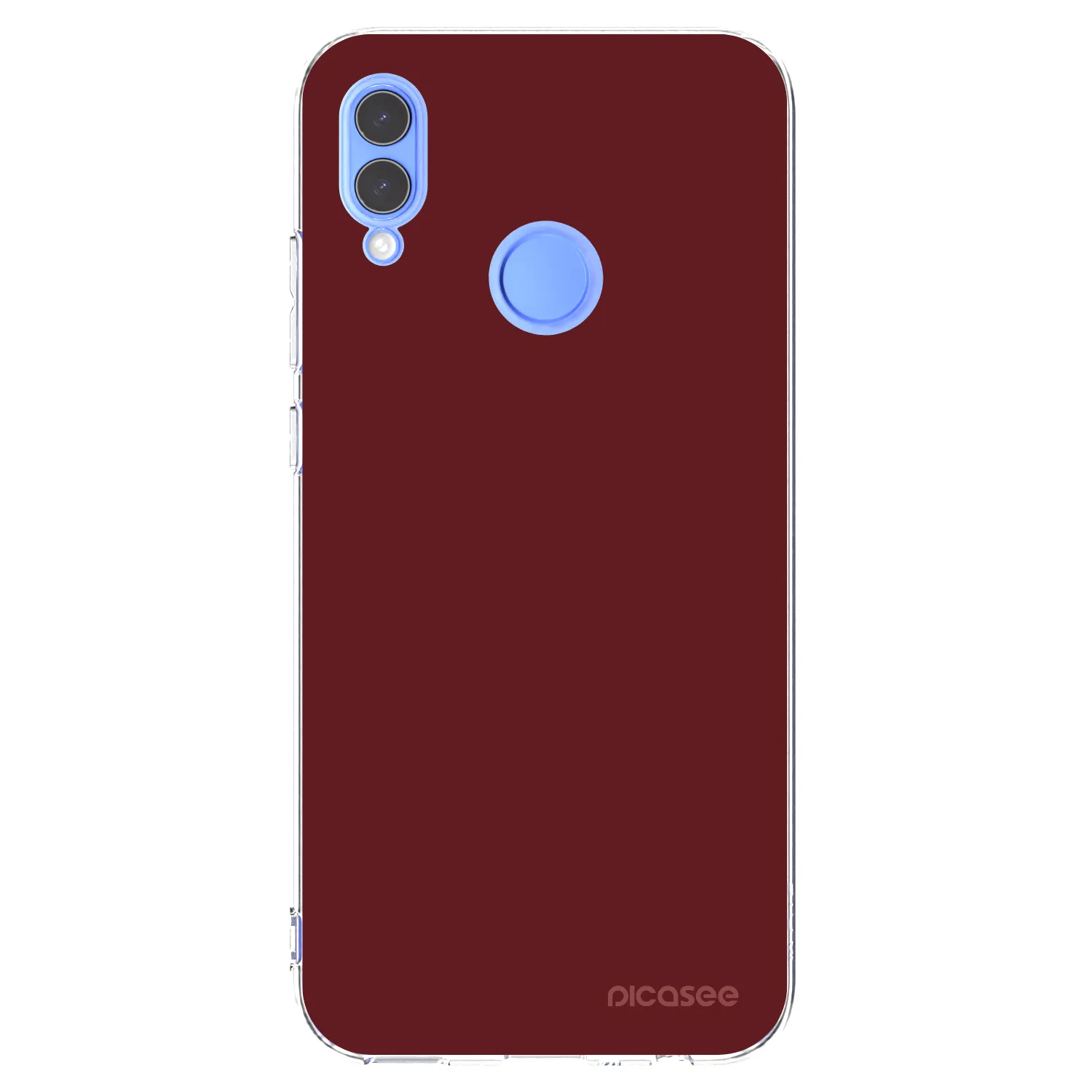 Picasee silikonový průhledný obal pro Honor 10 Lite - Red Bliss