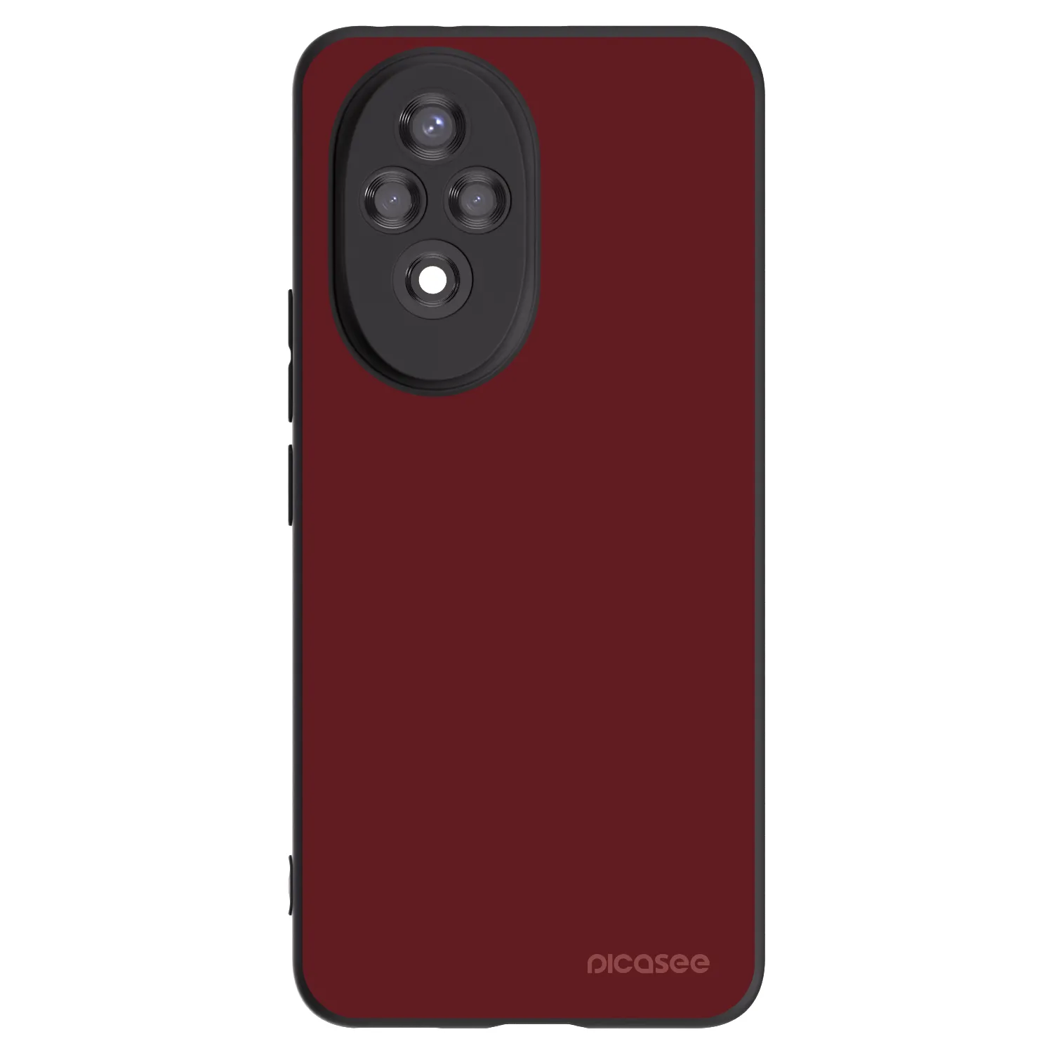 Picasee silikonový černý obal pro Honor 200 Pro 5G - Red Bliss