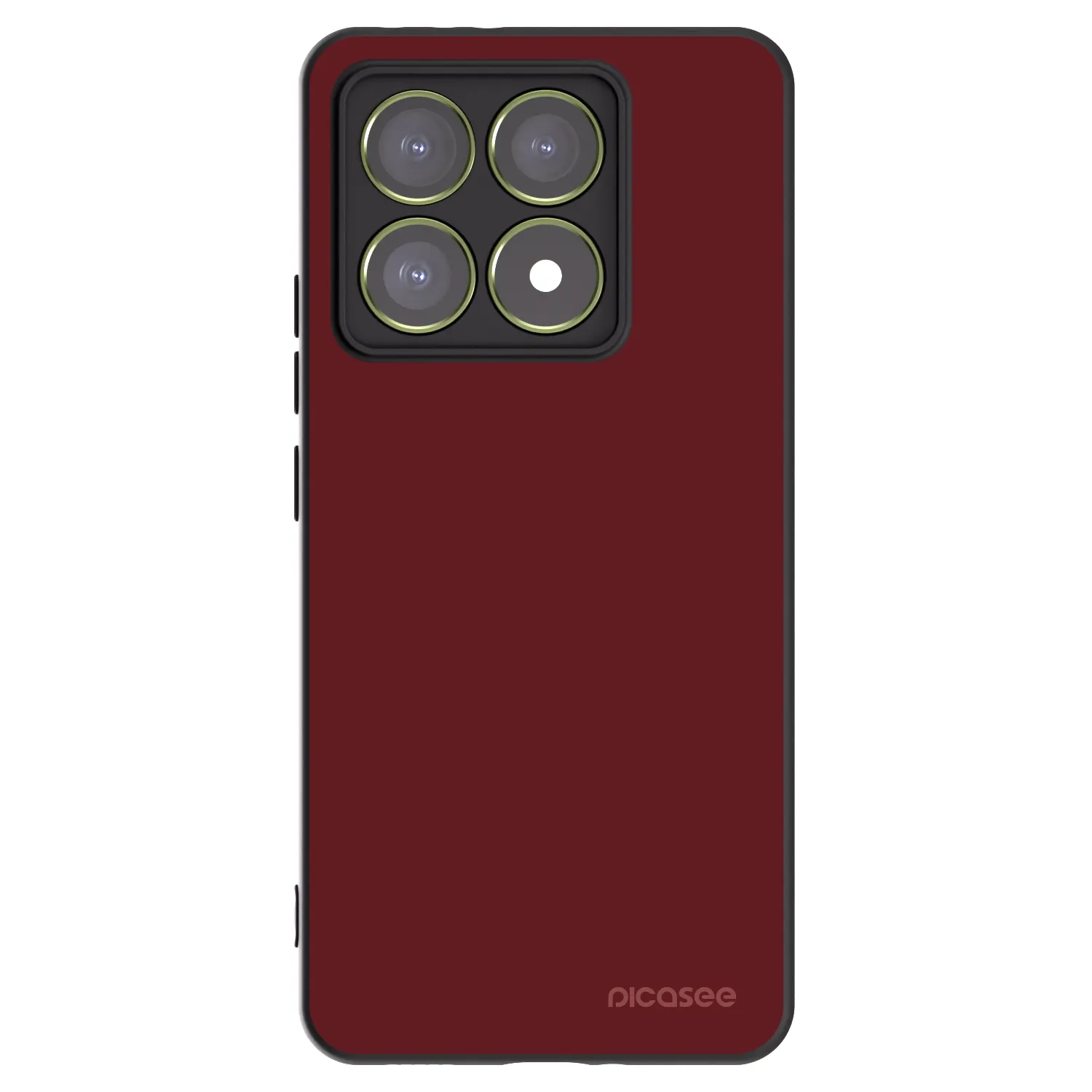 Picasee silikonový černý obal pro Xiaomi 14T - Red Bliss