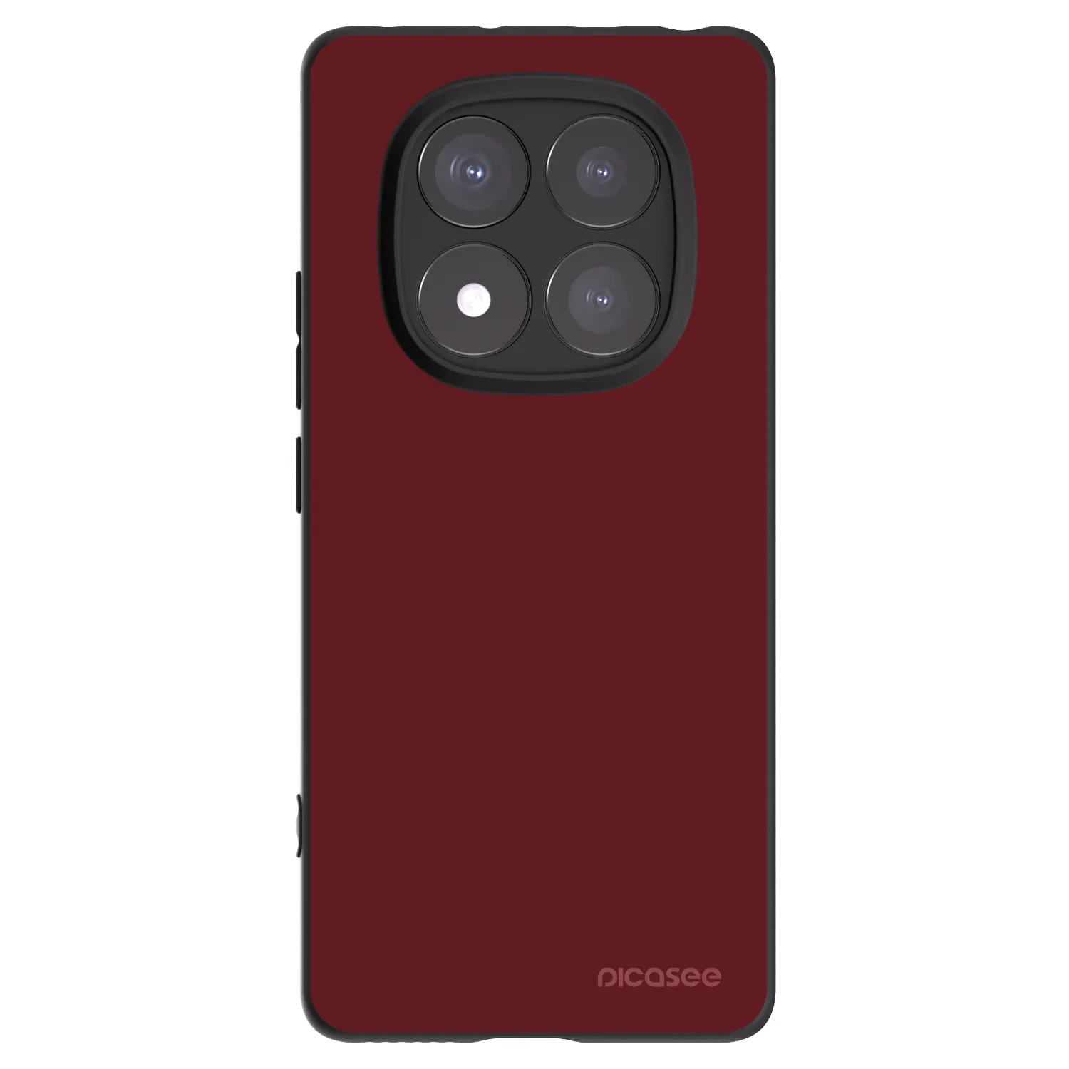 Picasee silikonový černý obal pro Xiaomi Redmi Note 14 Pro 5G - Red Bliss