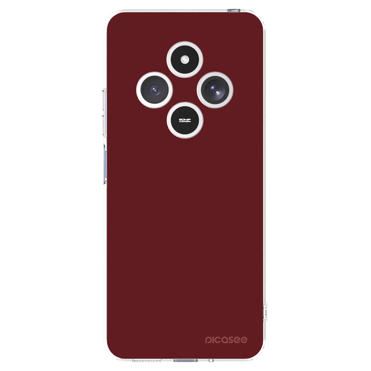 Picasee silikonový průhledný obal pro Xiaomi Redmi 14C - Red Bliss