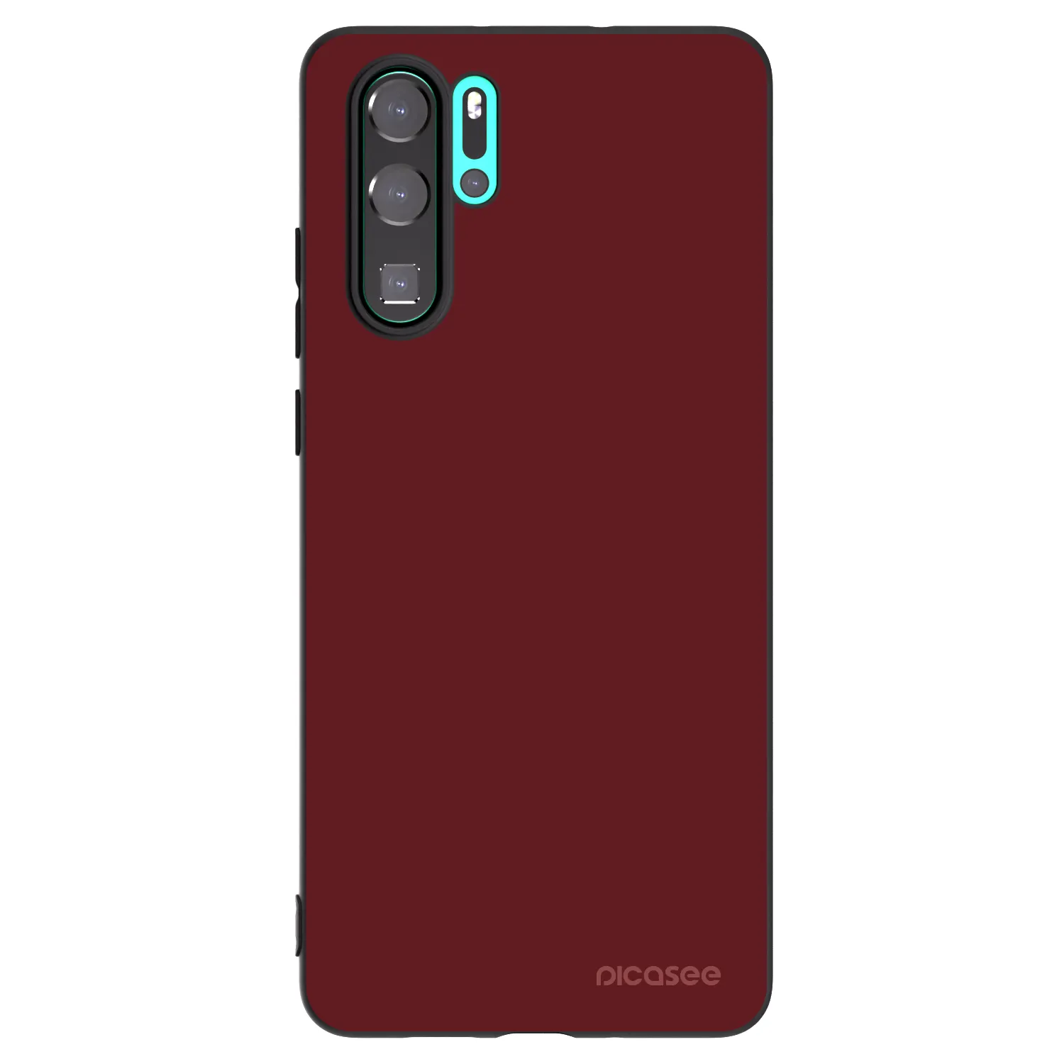 Picasee silikonový černý obal pro Huawei P30 Pro - Red Bliss