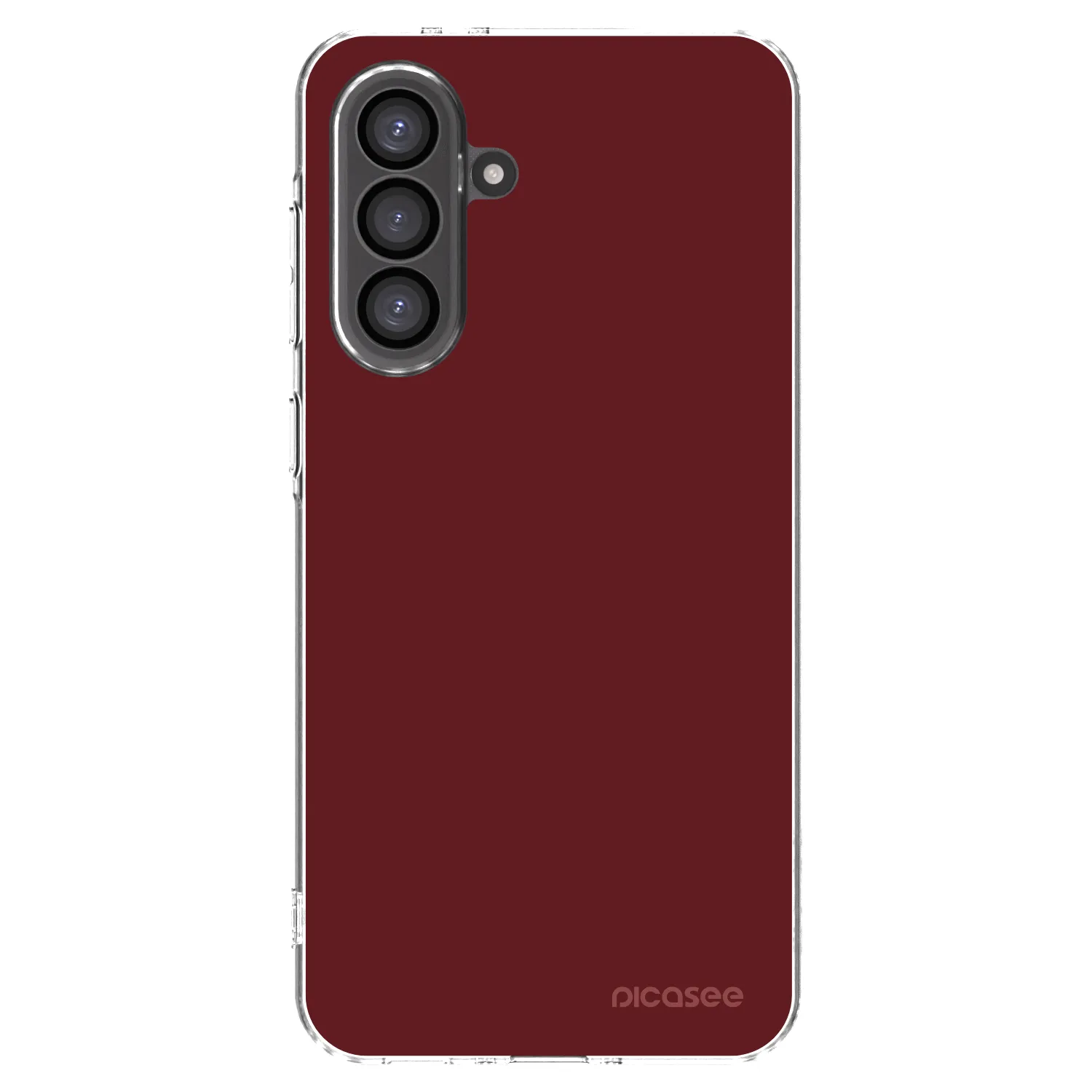 Picasee silikonový průhledný obal pro Samsung Galaxy A36 5G - Red Bliss