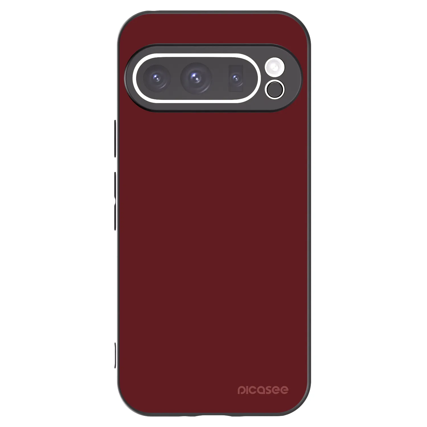 Picasee silikonový černý obal pro Google Pixel 9 Pro - Red Bliss