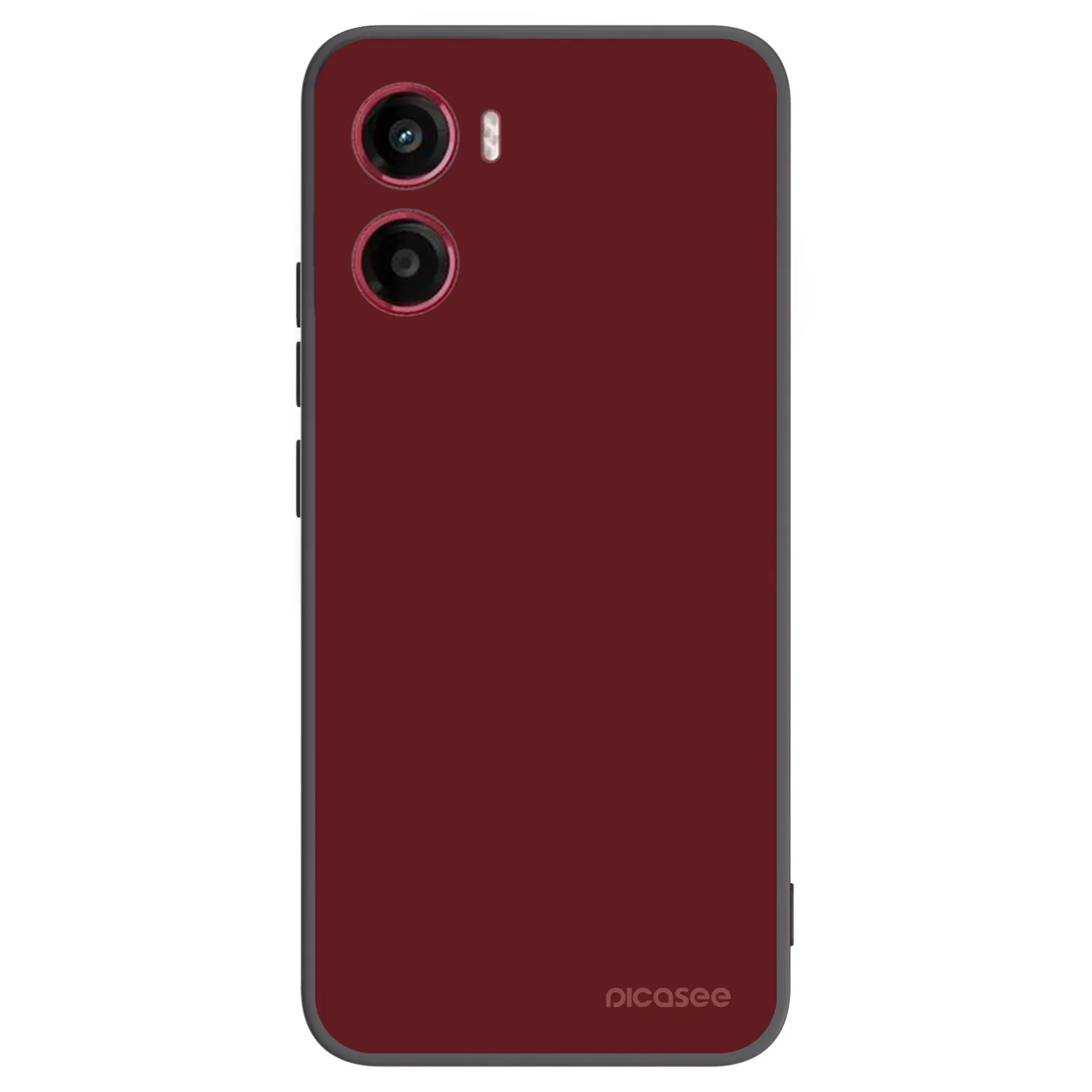 Picasee silikonový černý obal pro Motorola Moto G05 - Red Bliss