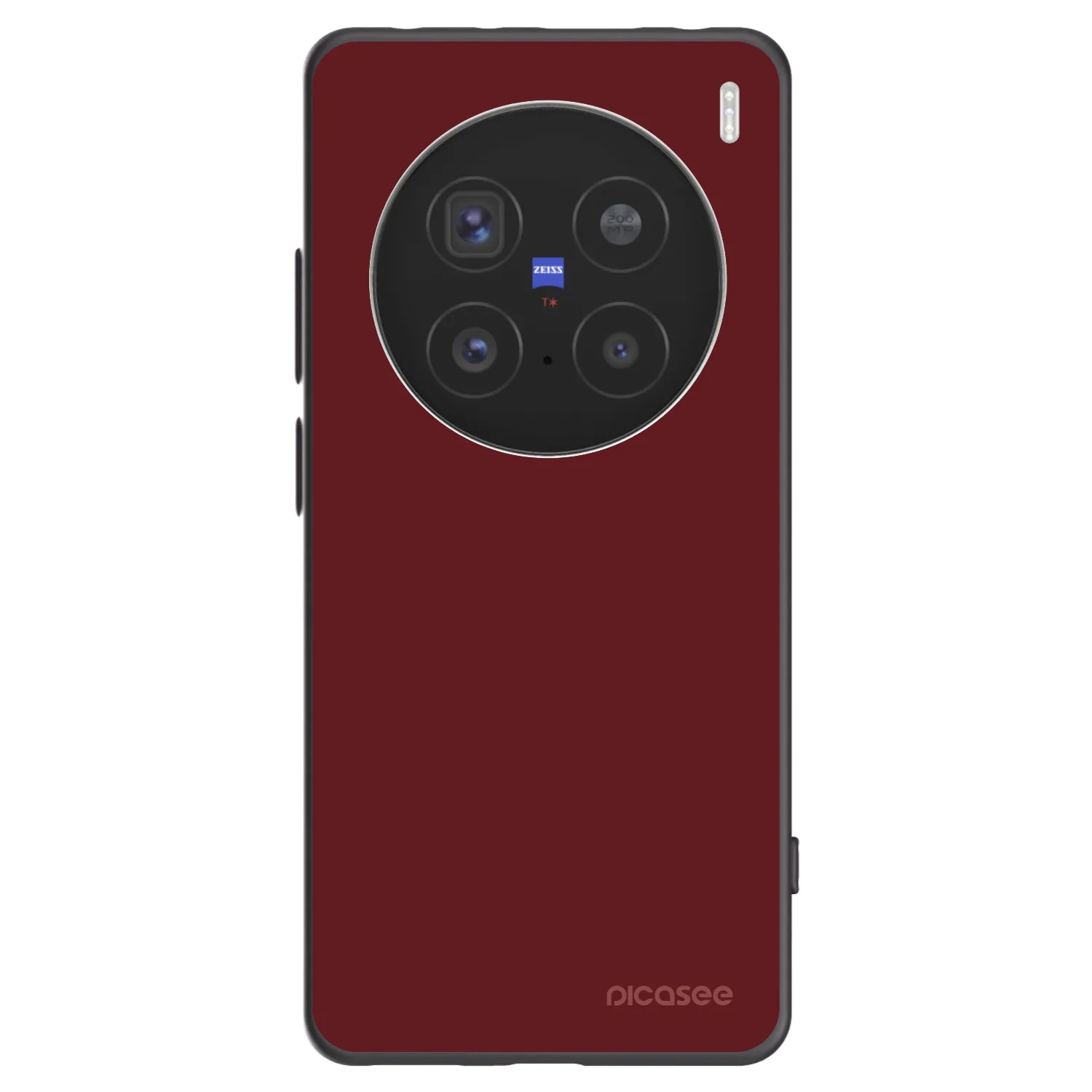 Picasee silikonový černý obal pro Vivo X200 Pro - Red Bliss