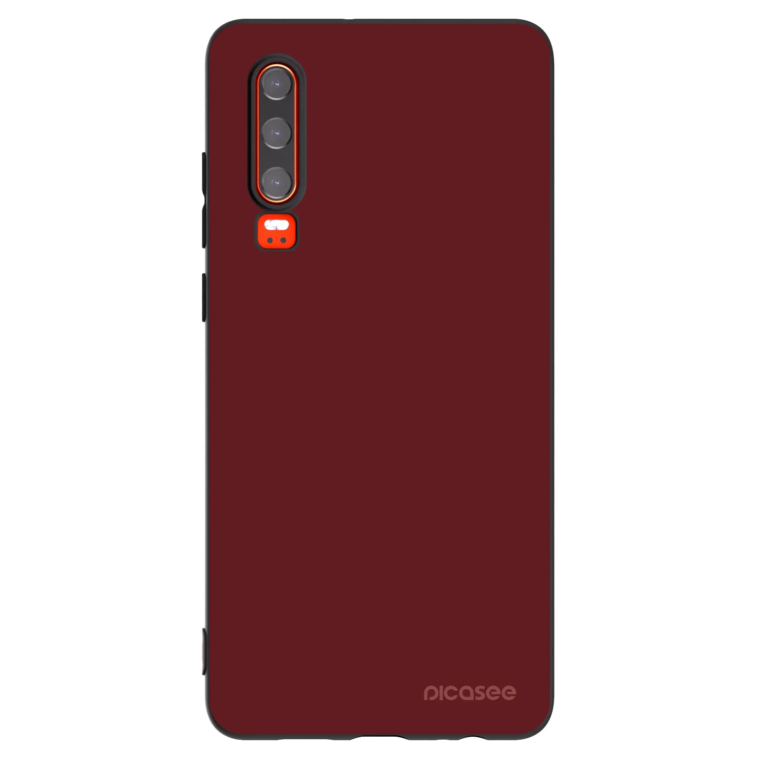 Picasee silikonový černý obal pro Huawei P30 - Red Bliss