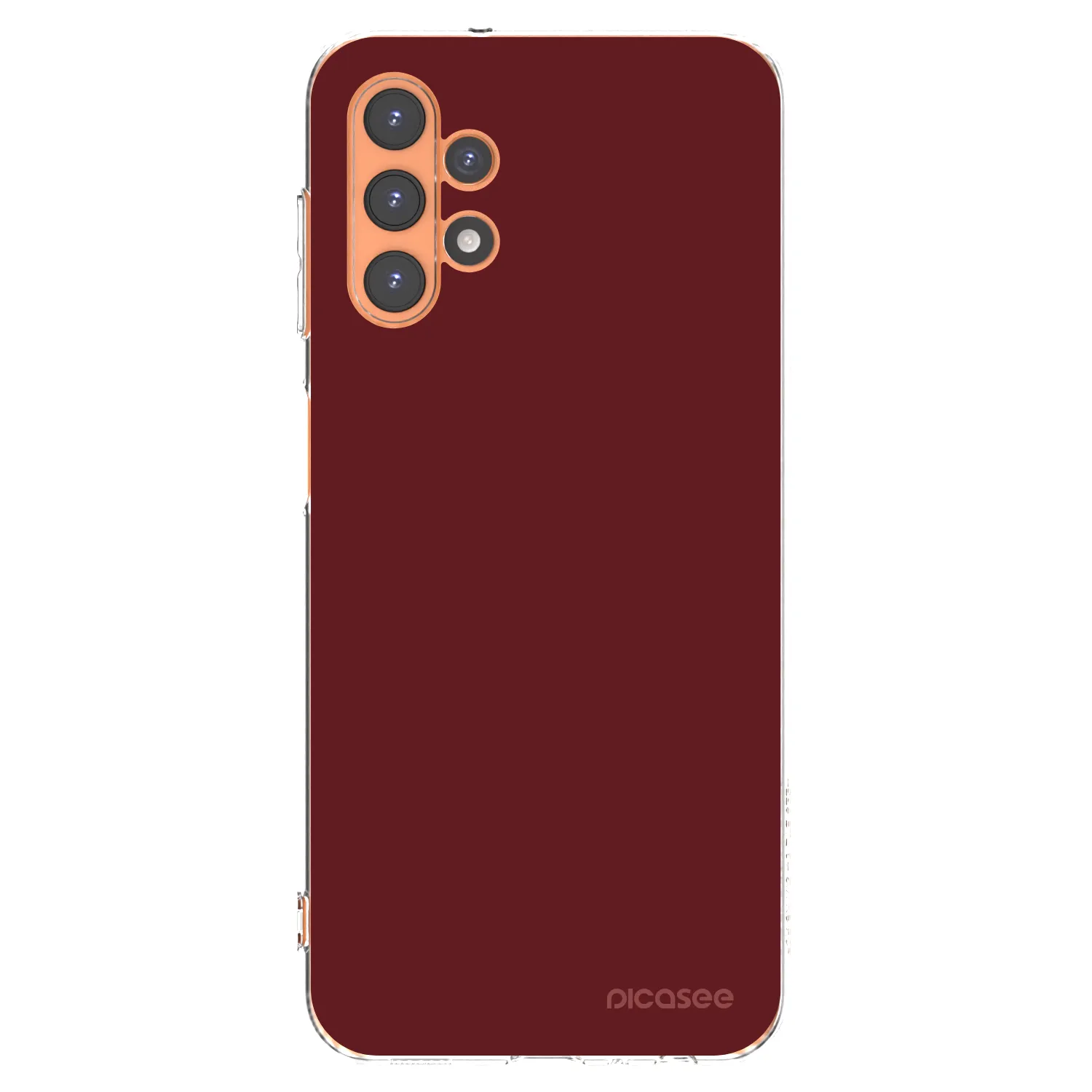 Picasee silikonový průhledný obal pro Samsung Galaxy A13 5G - Red Bliss