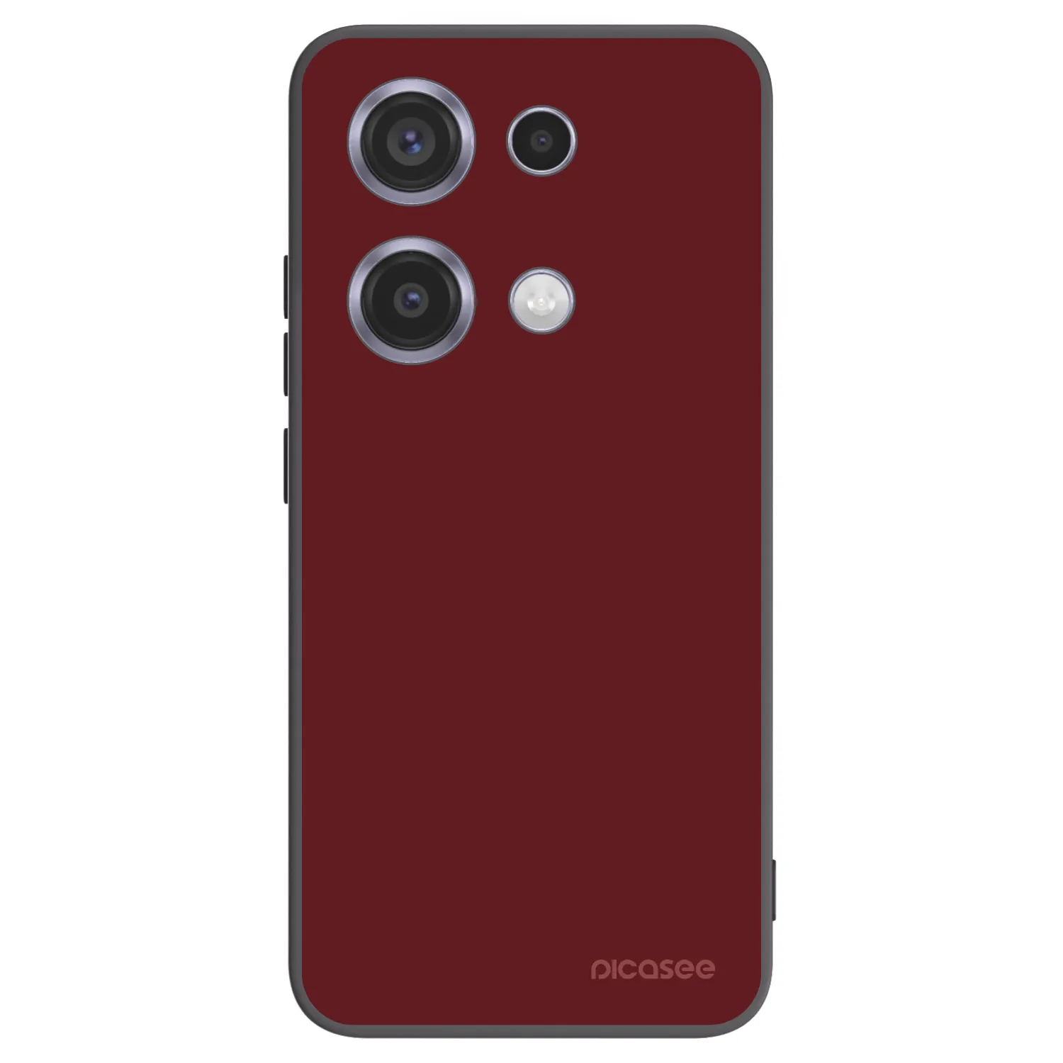 Picasee silikonový černý obal pro Xiaomi Redmi Note 14S - Red Bliss