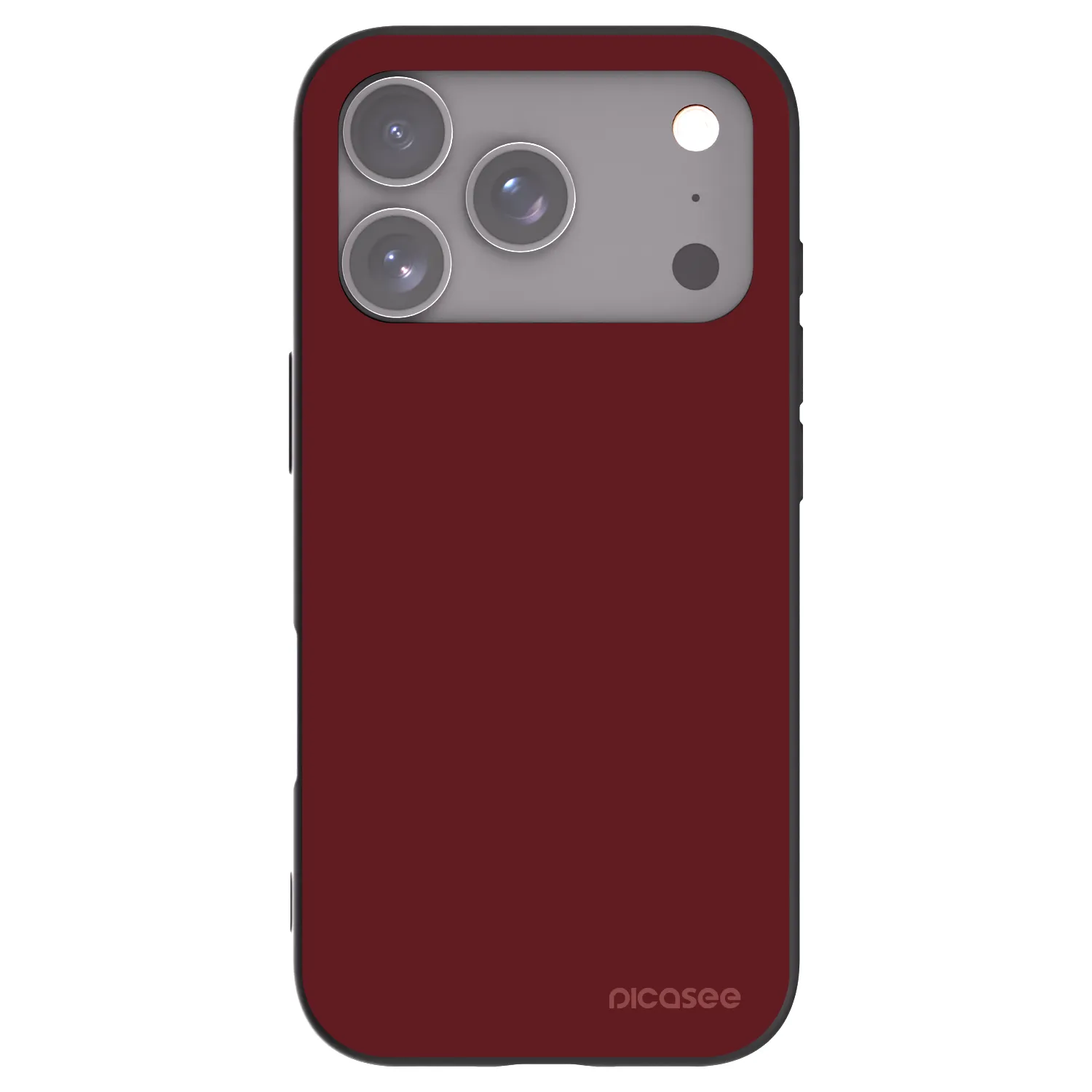 Picasee silikonový černý obal pro Apple iPhone 17 Pro - Red Bliss