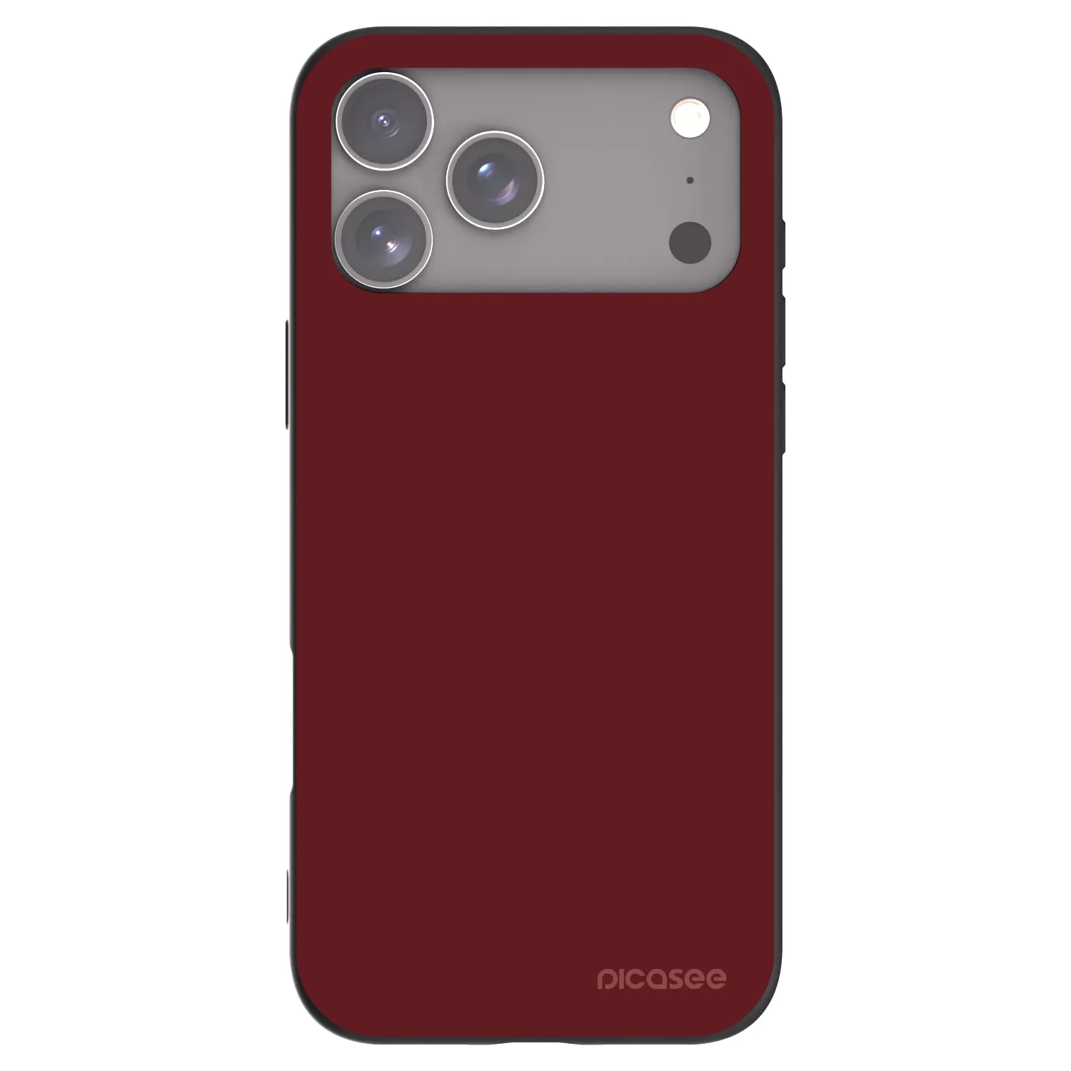 Picasee silikonový černý obal pro Apple iPhone 17 Pro Max - Red Bliss