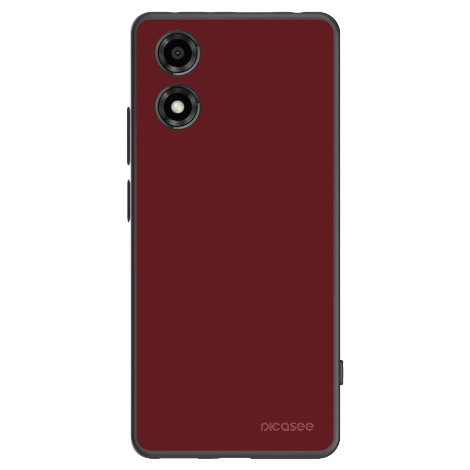 Picasee silikonový černý obal pro Motorola Moto E14 - Red Bliss