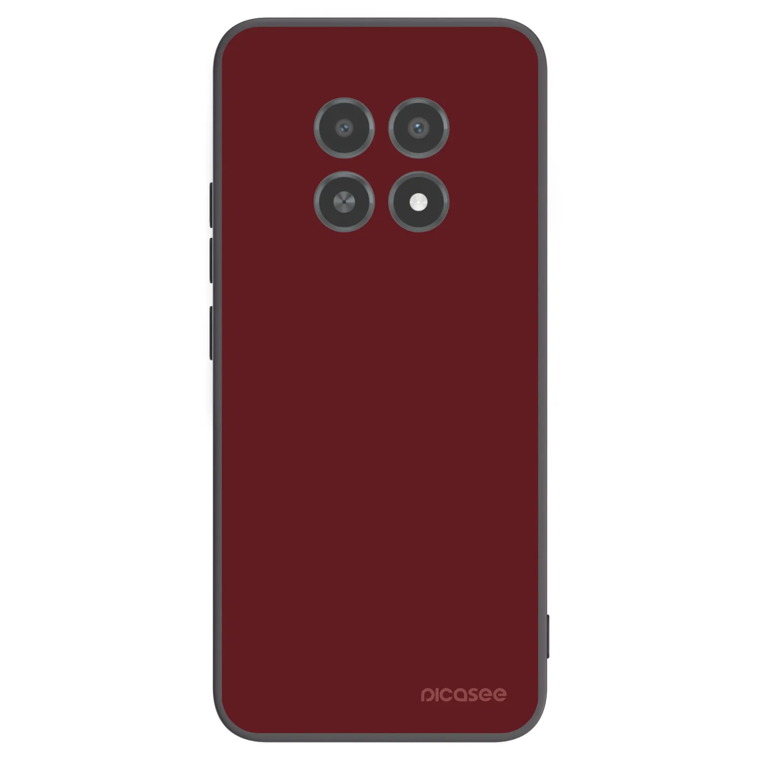 Picasee silikonový černý obal pro Realme 12X - Red Bliss