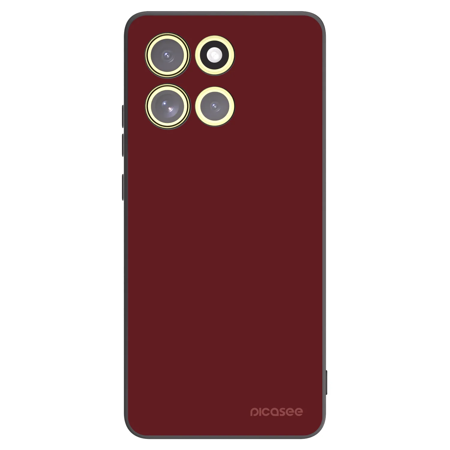 Picasee silikonový černý obal pro Motorola Moto G86 5G - Red Bliss