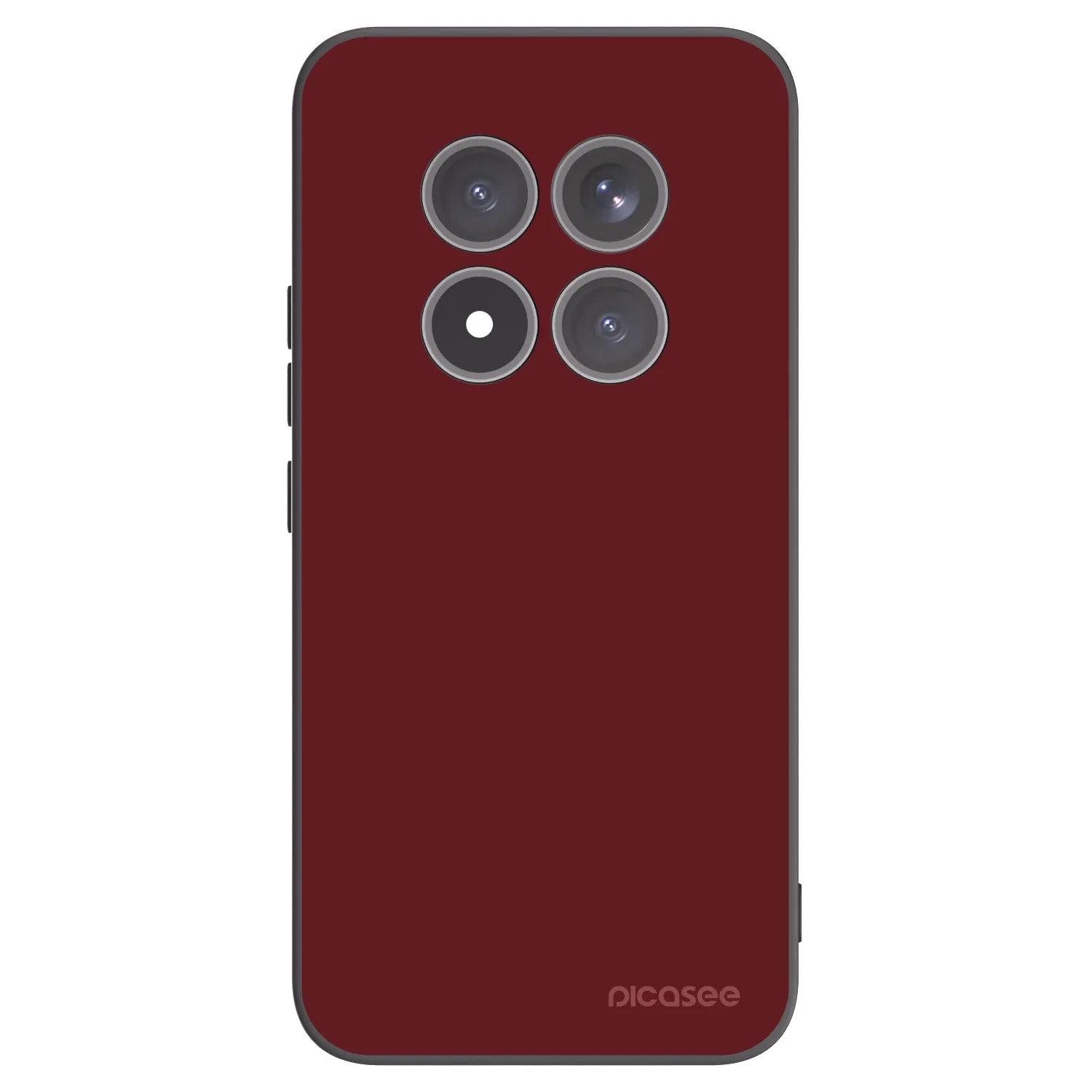 Picasee silikonový černý obal pro Xiaomi Redmi Note 15 Pro+ - Red Bliss