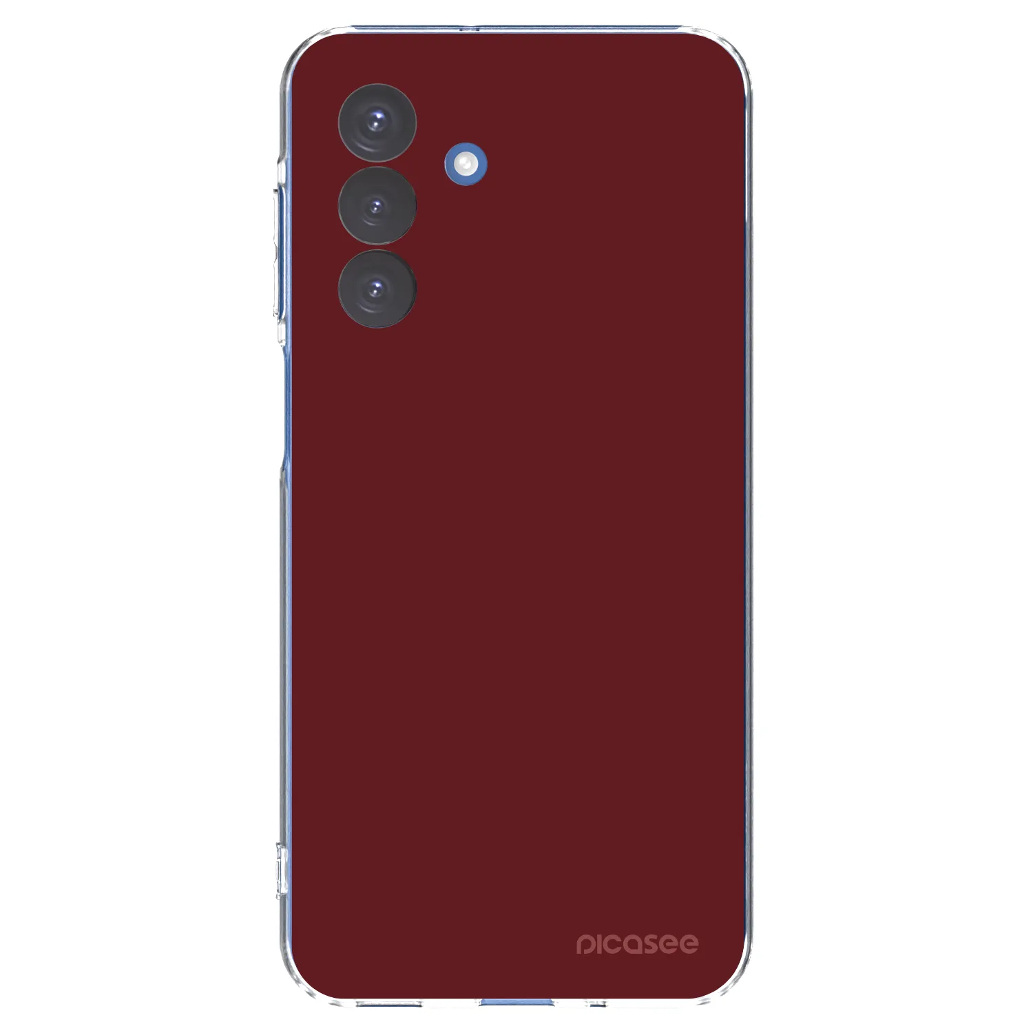 Picasee silikonový průhledný obal pro Samsung Galaxy A17 5G - Red Bliss