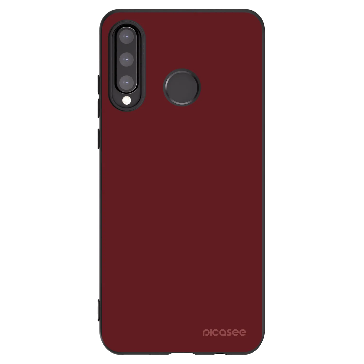 Picasee silikonový černý obal pro Huawei P30 Lite - Red Bliss