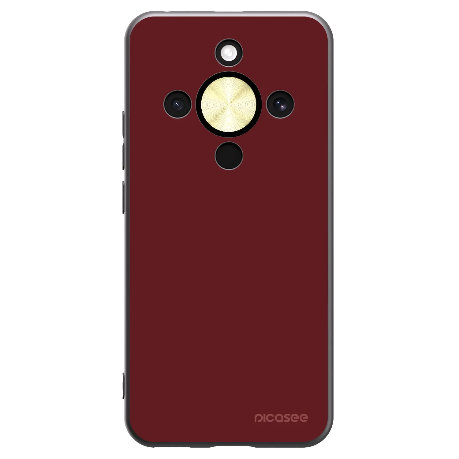 Picasee silikonový černý obal pro Honor Magic8 Lite 5G - Red Bliss