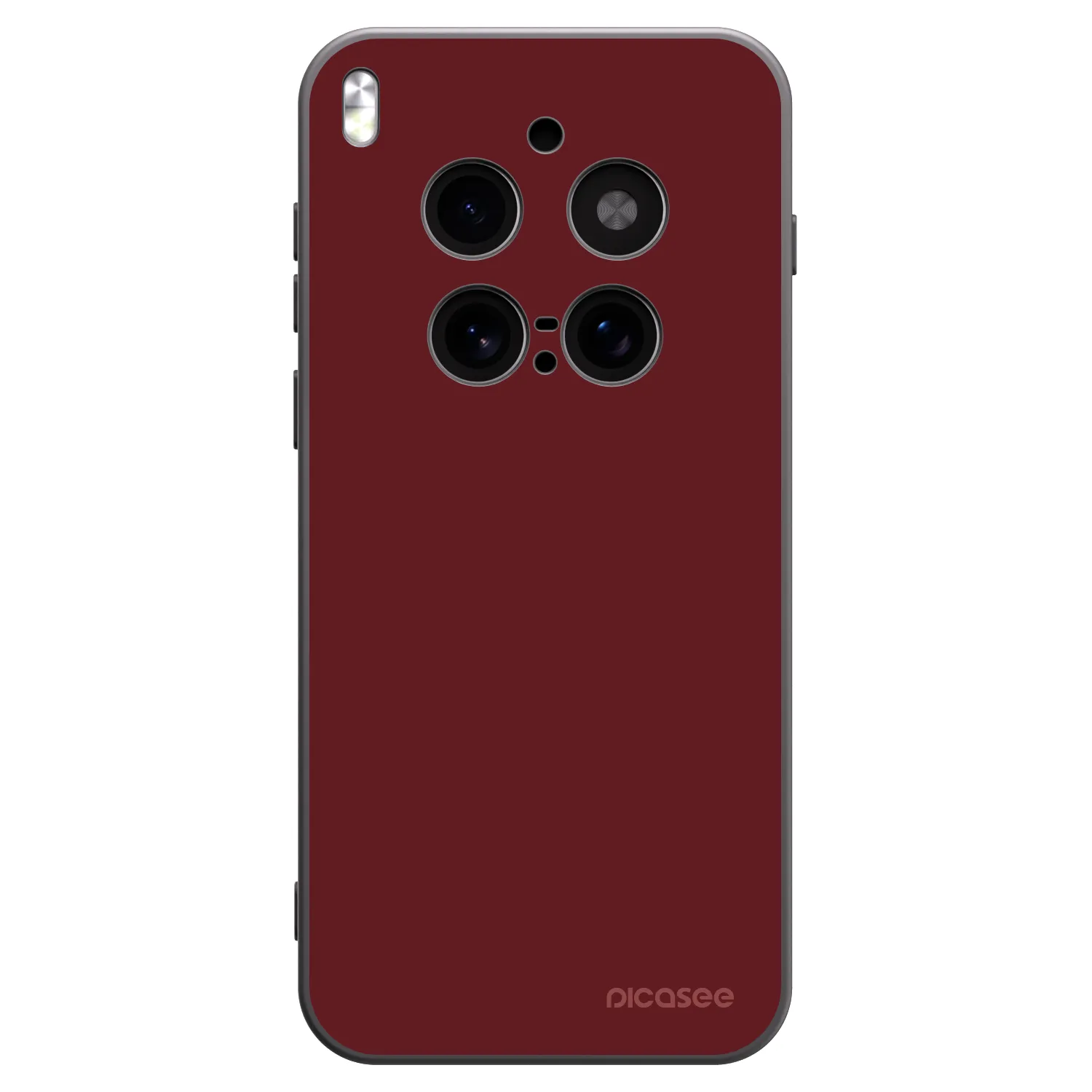 Picasee silikonový černý obal pro Vivo X300 Pro - Red Bliss