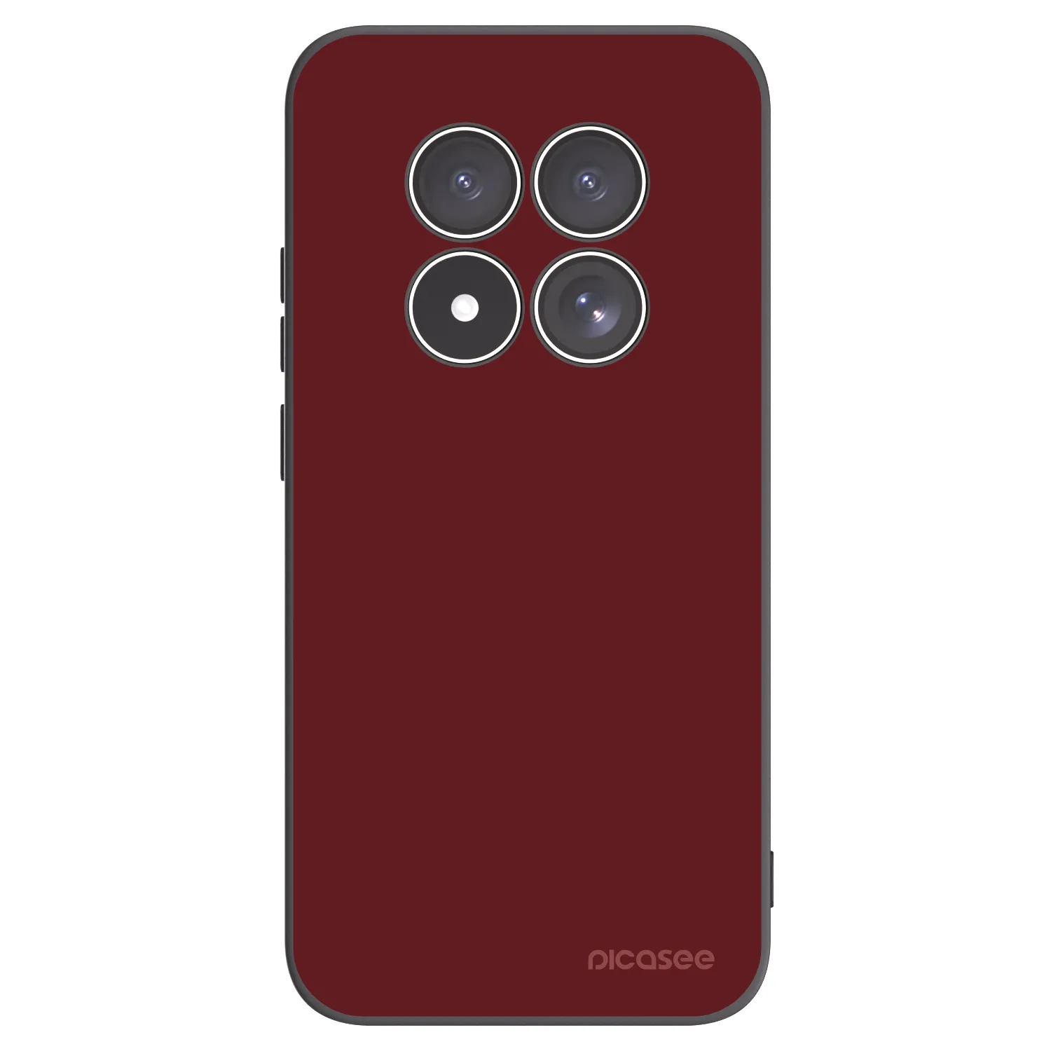 Picasee silikonový černý obal pro Xiaomi Redmi Note 15 Pro 5G - Red Bliss
