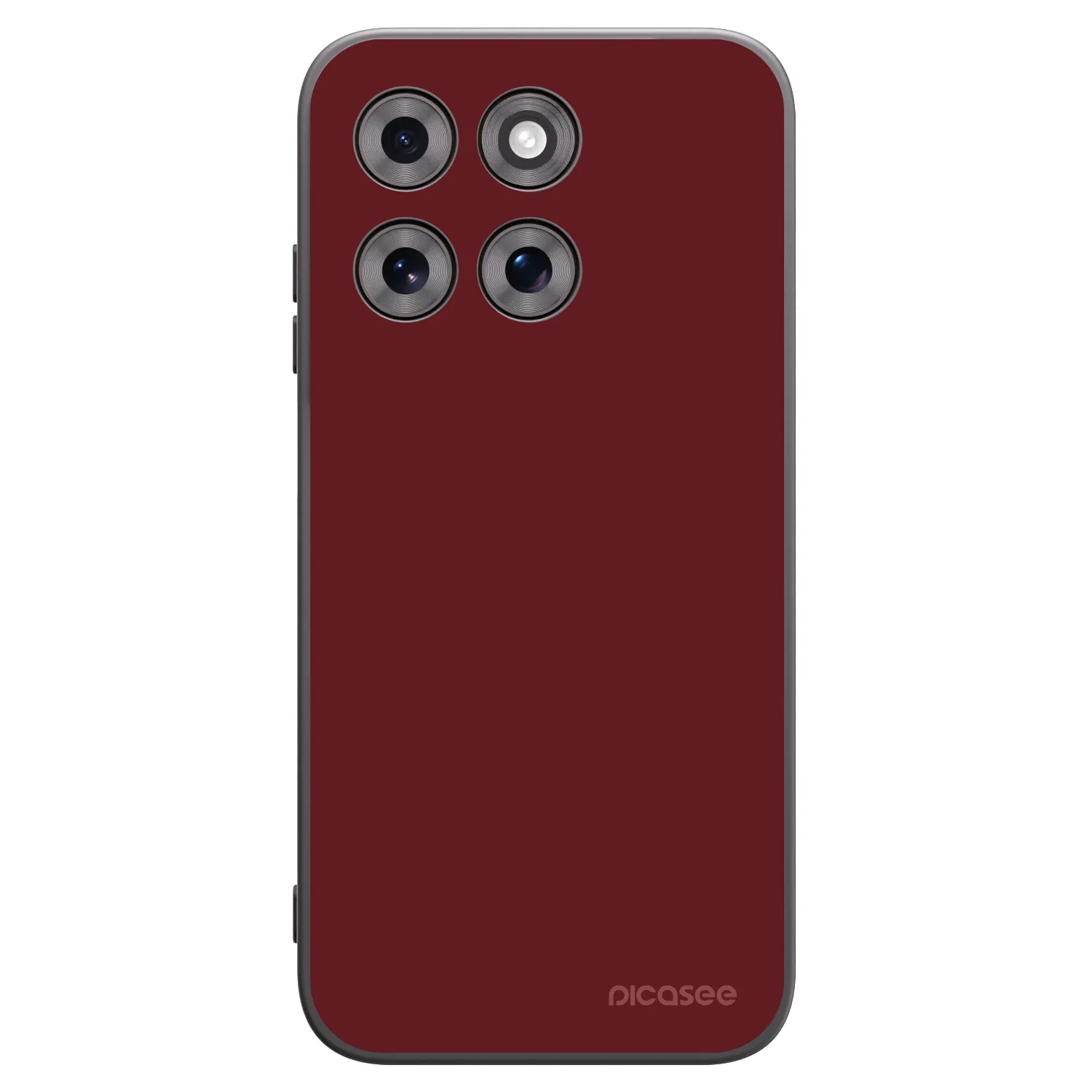 Picasee silikonový černý obal pro Motorola Moto G77 - Red Bliss