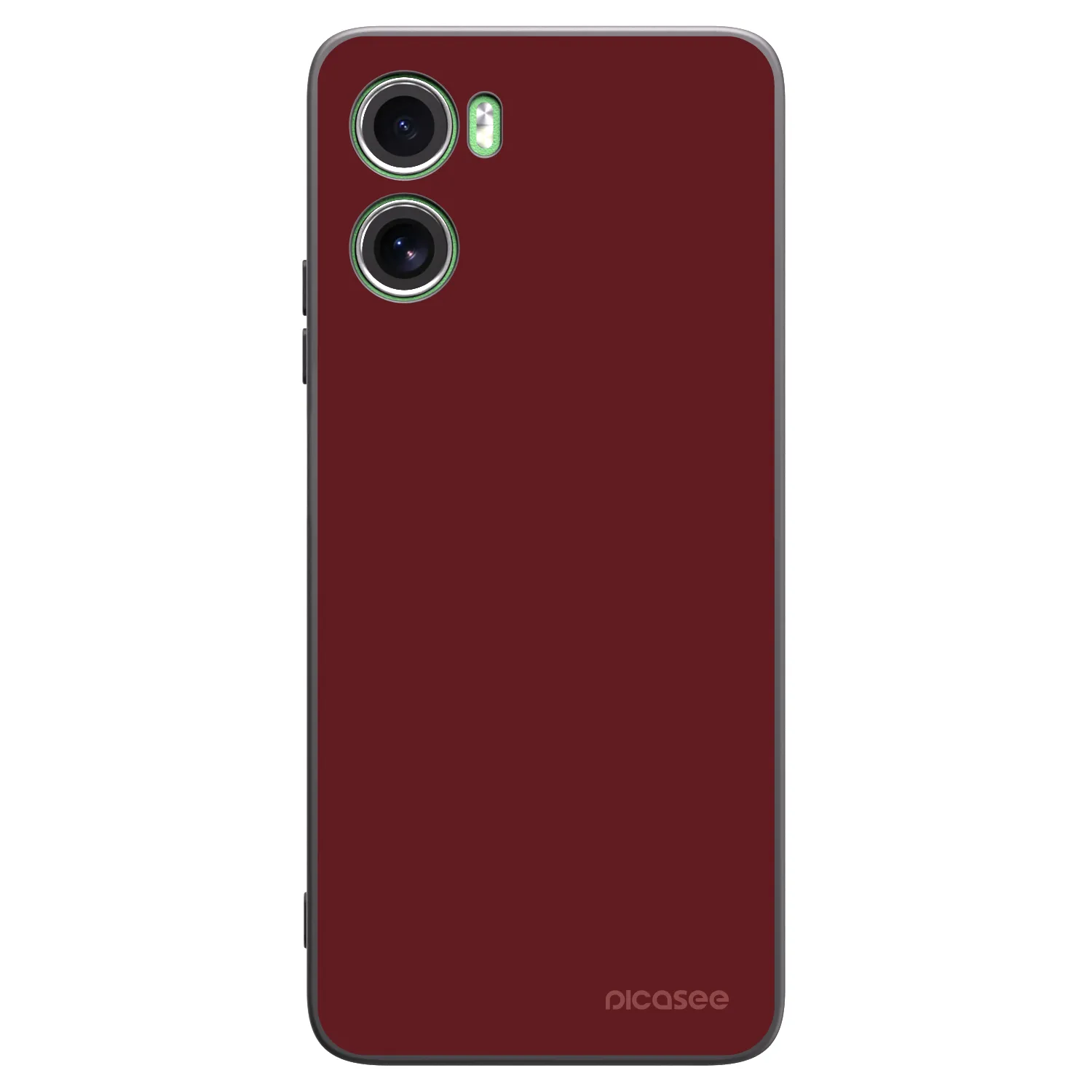 Picasee silikonový černý obal pro Motorola Moto G06 - Red Bliss