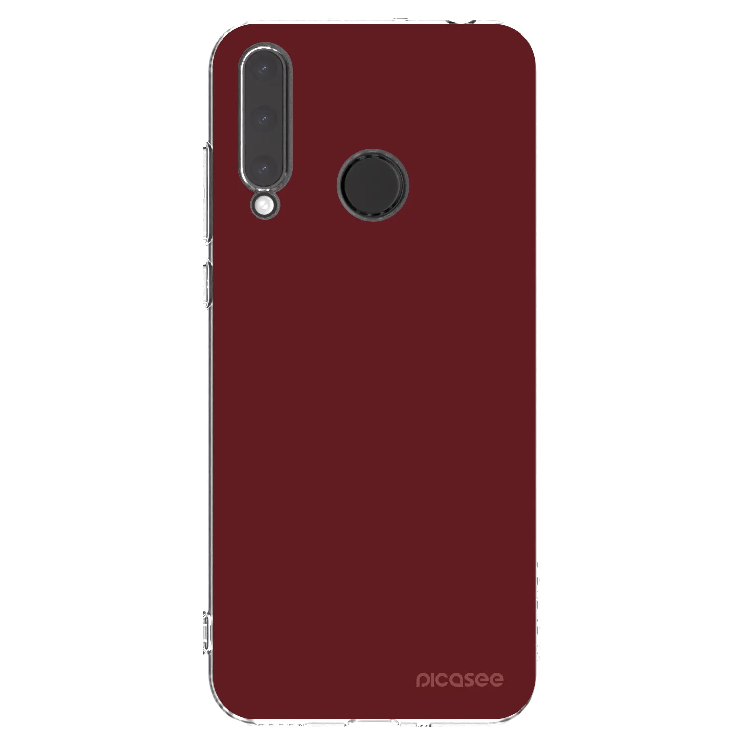 Picasee silikonový průhledný obal pro Honor 20 Lite - Red Bliss