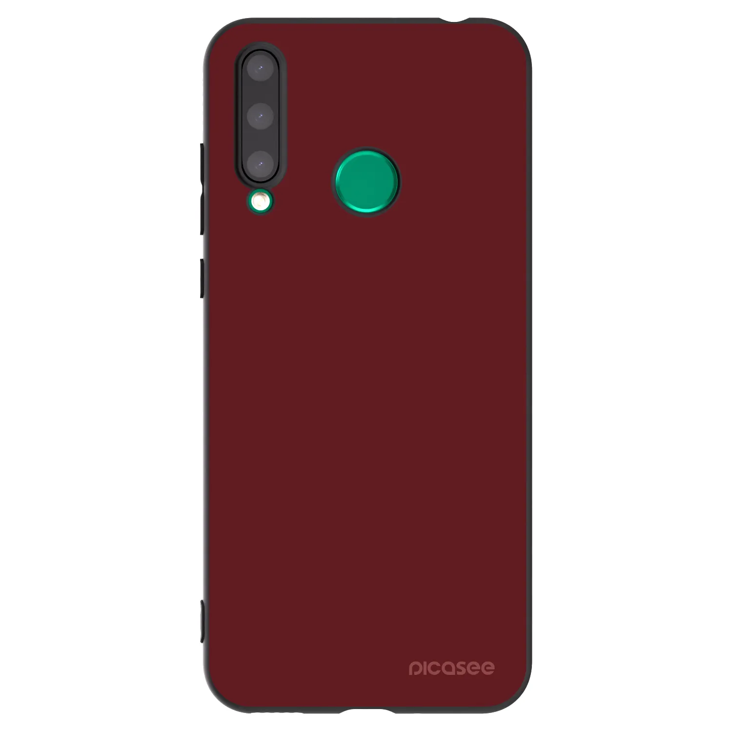 Picasee silikonový černý obal pro Honor 20 Lite - Red Bliss