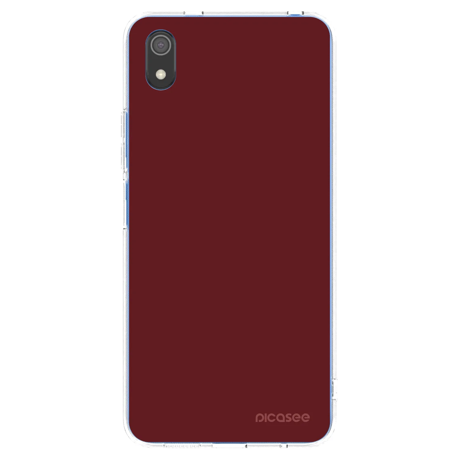 Picasee silikonový průhledný obal pro Xiaomi Redmi 7A - Red Bliss