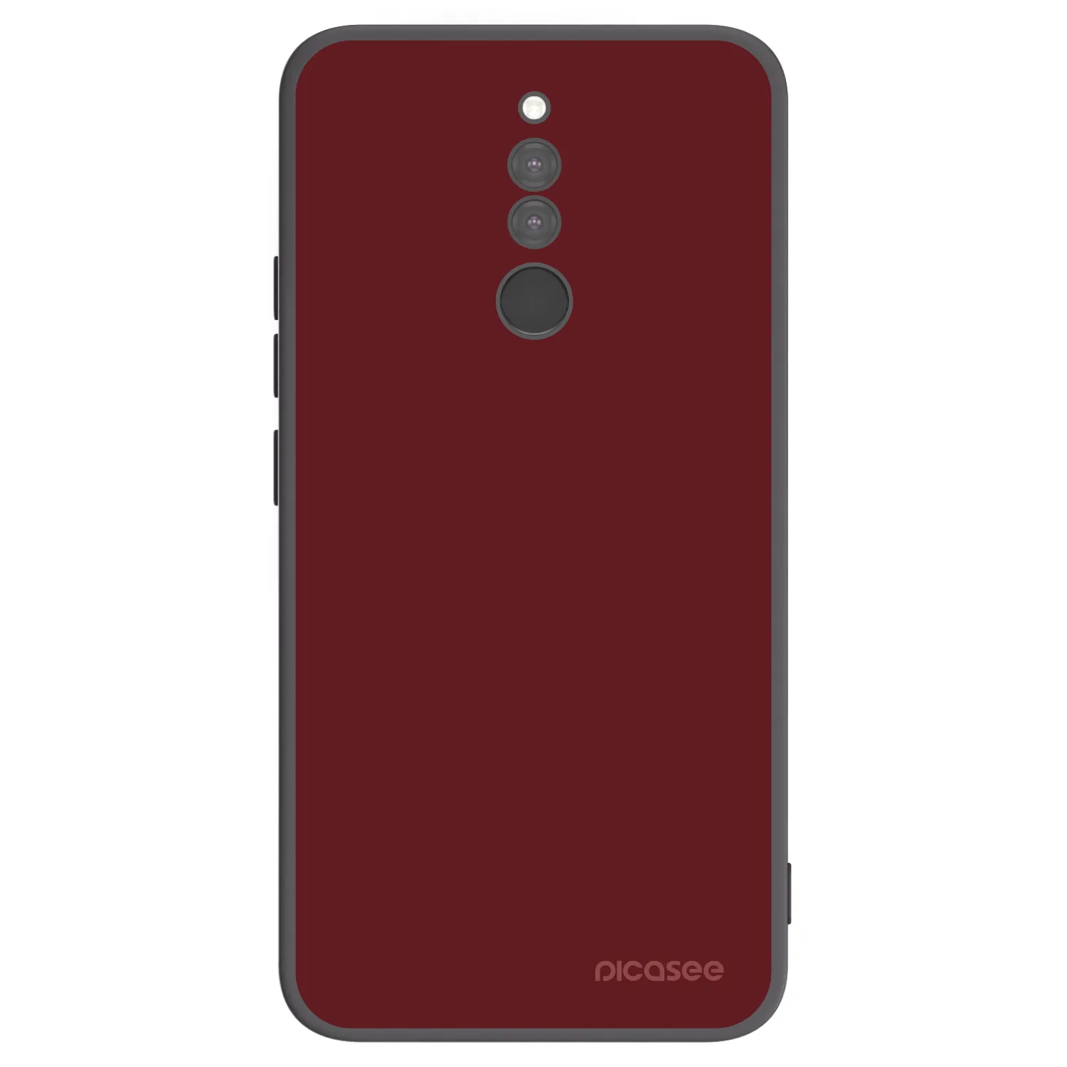 Picasee silikonový černý obal pro Xiaomi Redmi 8 - Red Bliss