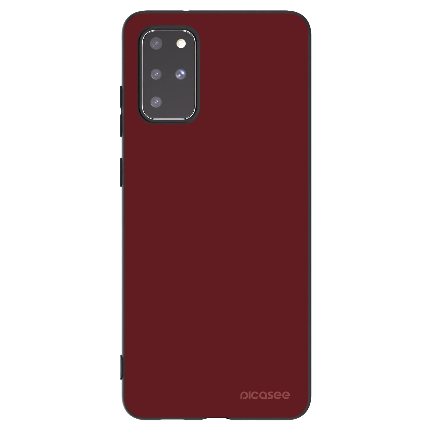 Picasee silikonový černý obal pro Samsung Galaxy S20+ G985F - Red Bliss