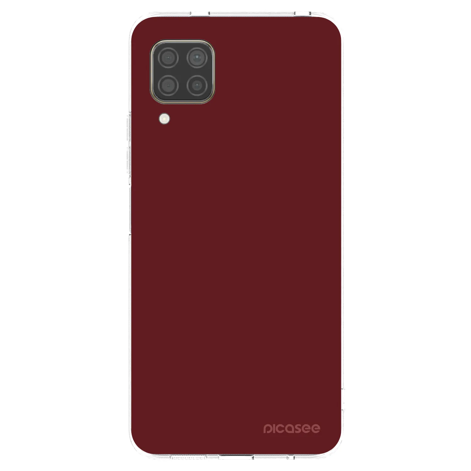 Picasee silikonový průhledný obal pro Huawei P40 Lite - Red Bliss