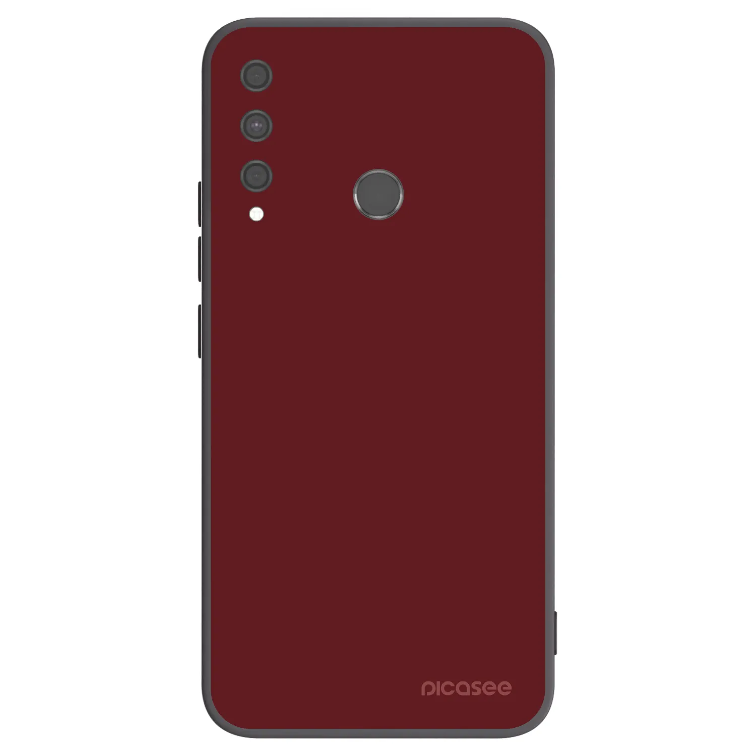 Picasee silikonový černý obal pro Huawei P40 Lite E - Red Bliss