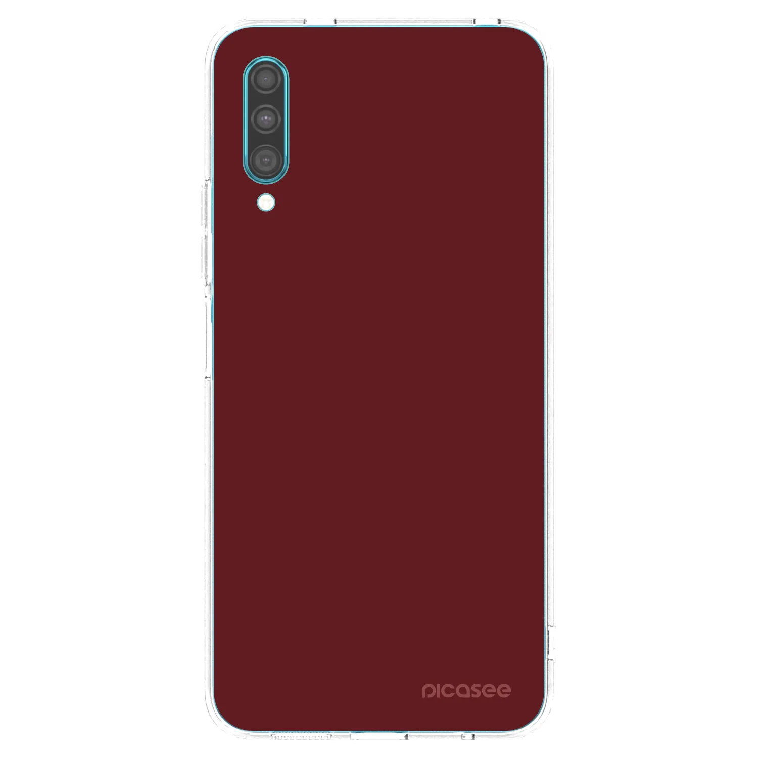 Picasee silikonový průhledný obal pro Samsung Galaxy A30s A307F - Red Bliss