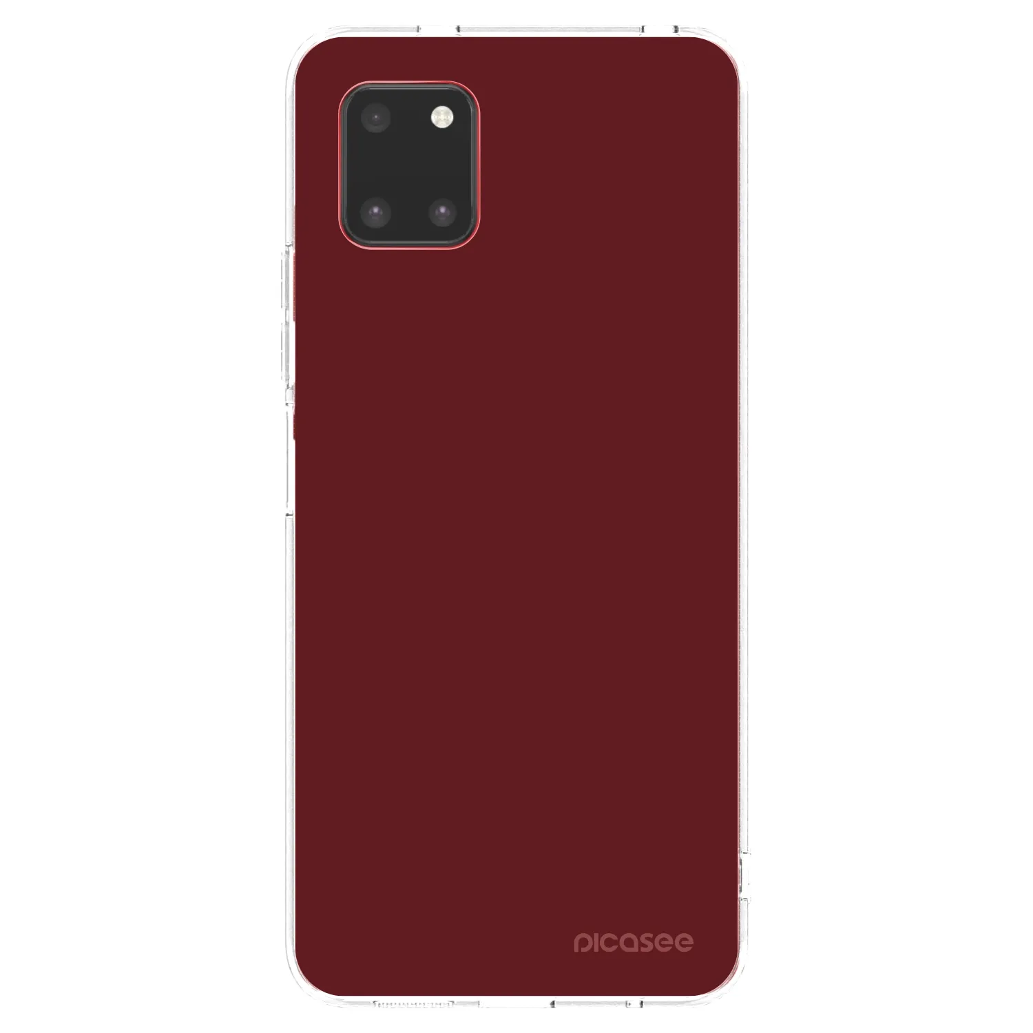Picasee silikonový průhledný obal pro Samsung Galaxy Note 10 Lite N770F - Red Bliss