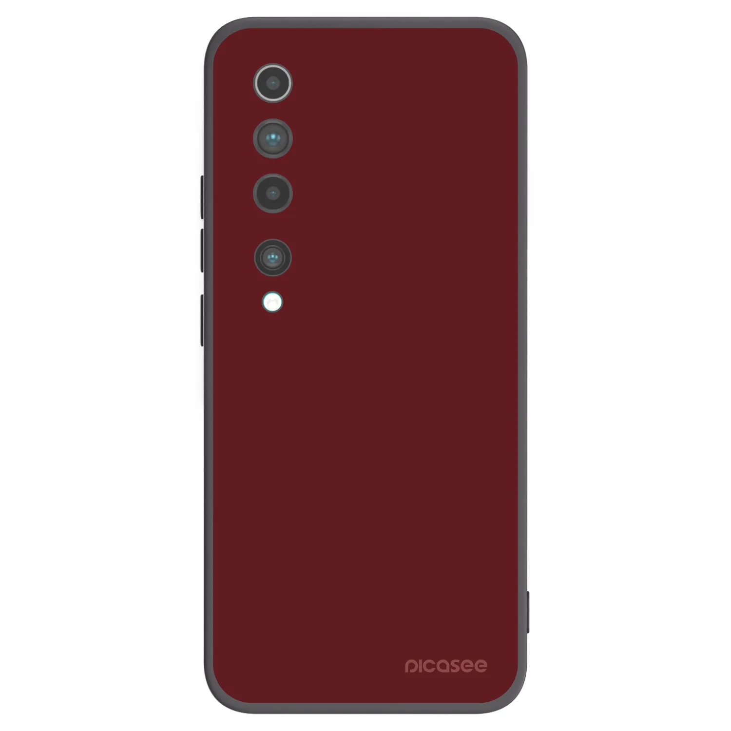 Picasee silikonový černý obal pro Xiaomi Mi 10 - Red Bliss