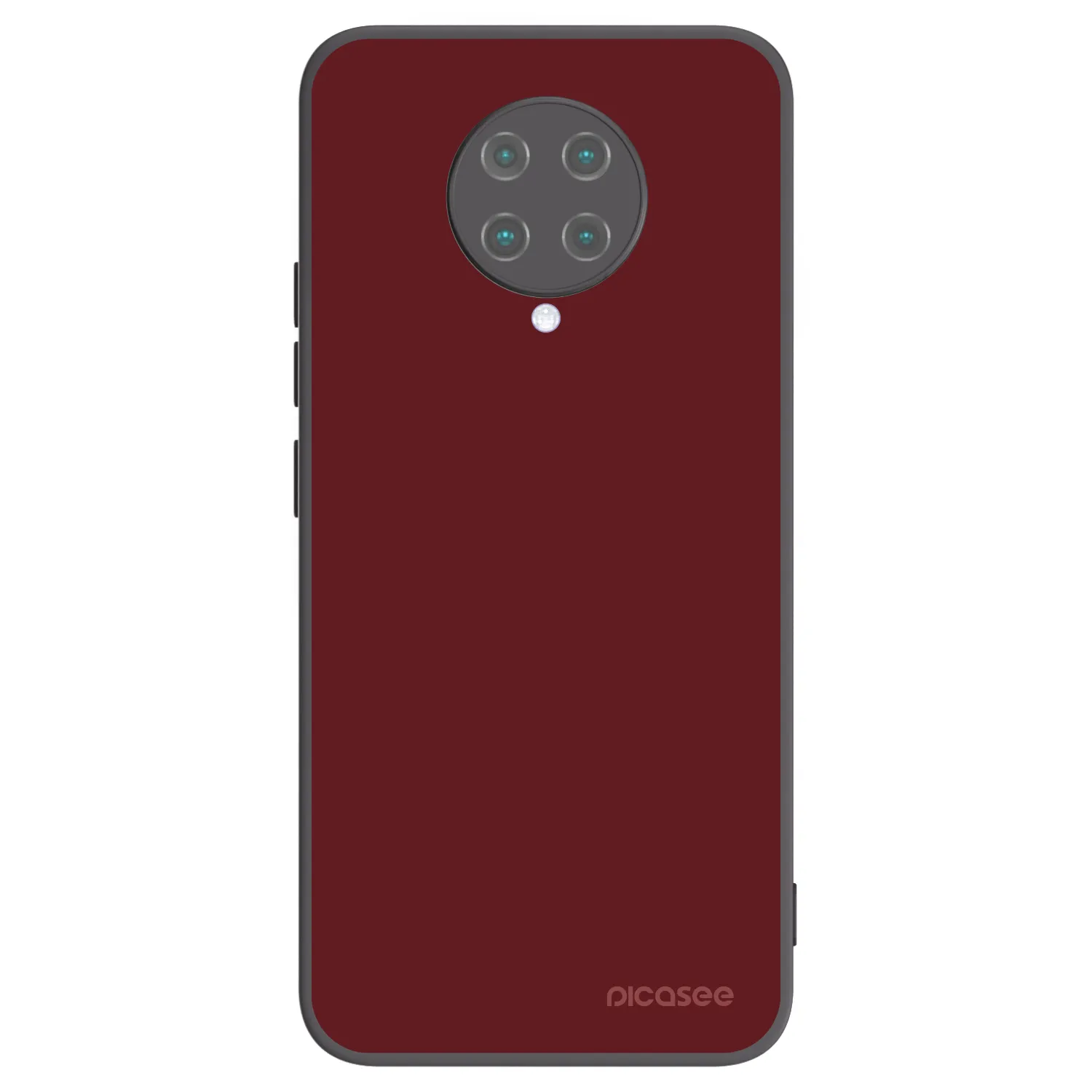 Picasee silikonový černý obal pro Xiaomi Poco F2 Pro - Red Bliss
