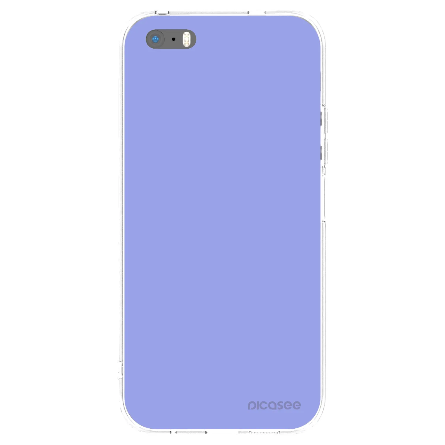 Picasee silikonový průhledný obal pro Apple iPhone 5/5S/SE - Sky Whisper