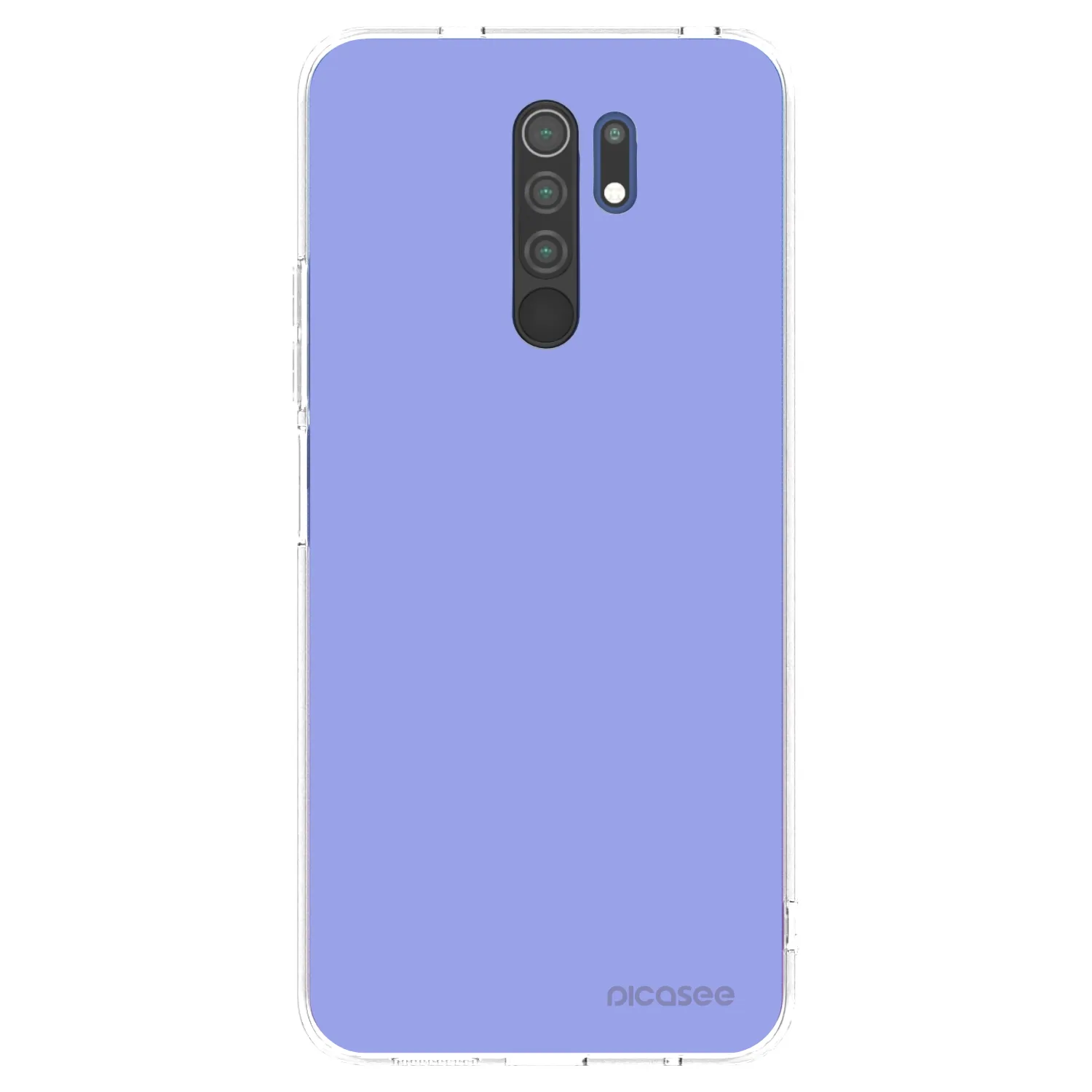 Picasee silikonový průhledný obal pro Xiaomi Redmi 9 - Sky Whisper