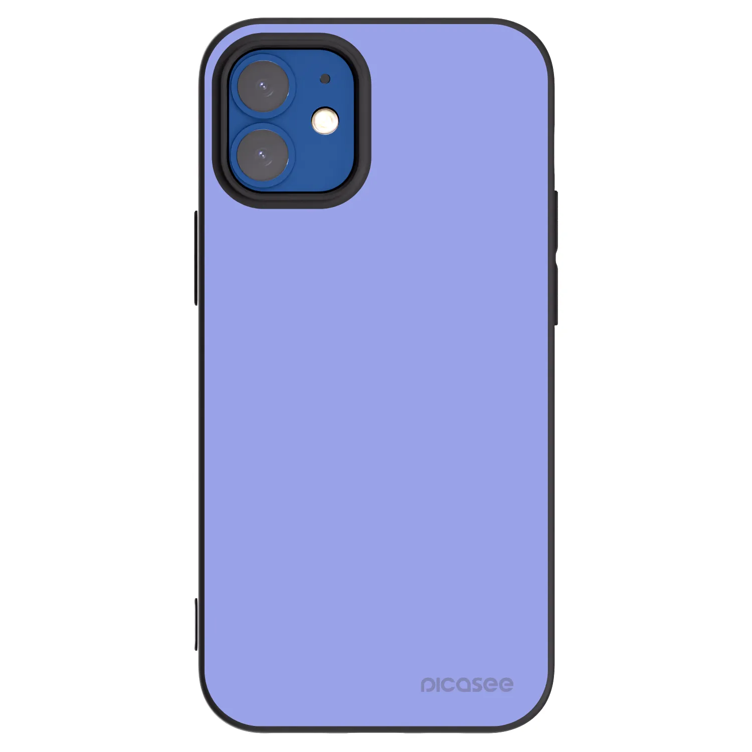 Picasee silikonový černý obal pro Apple iPhone 12 mini - Sky Whisper